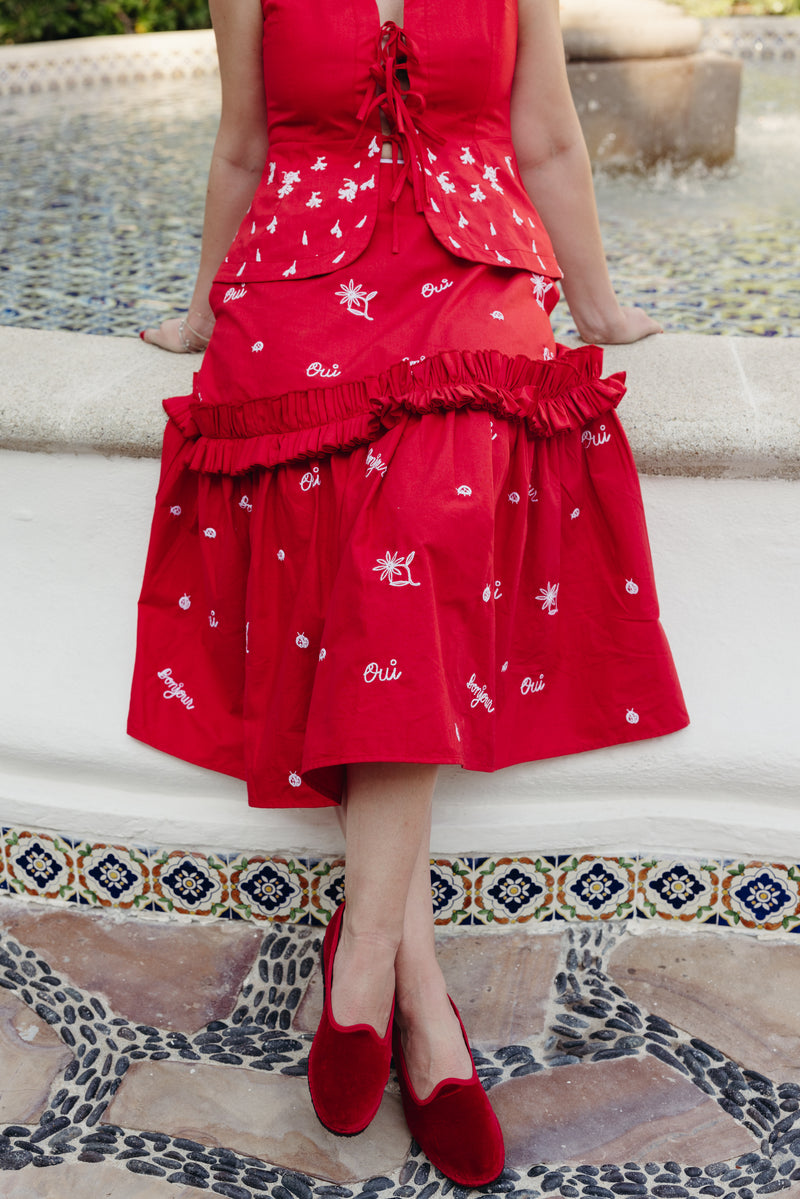 Oui Skirts | Red