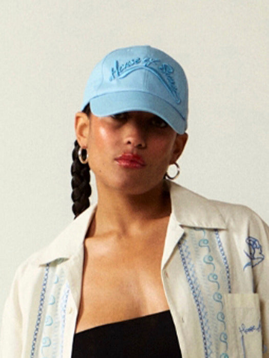 Courtside Cap - Vintage Blue