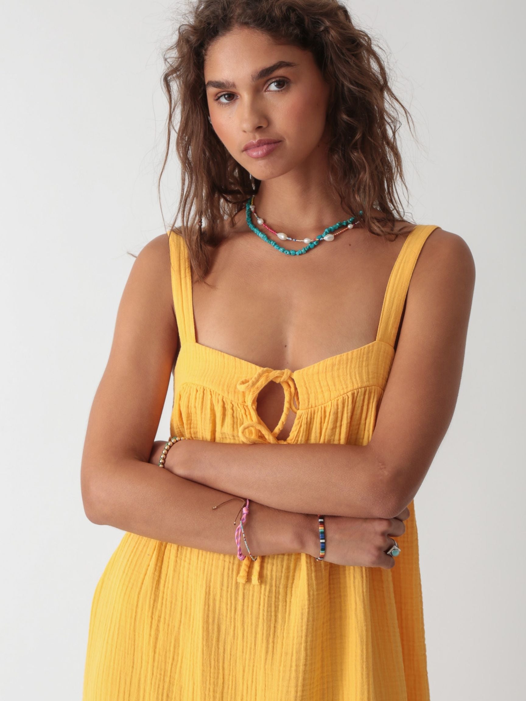 Addison Dress - Sunflower