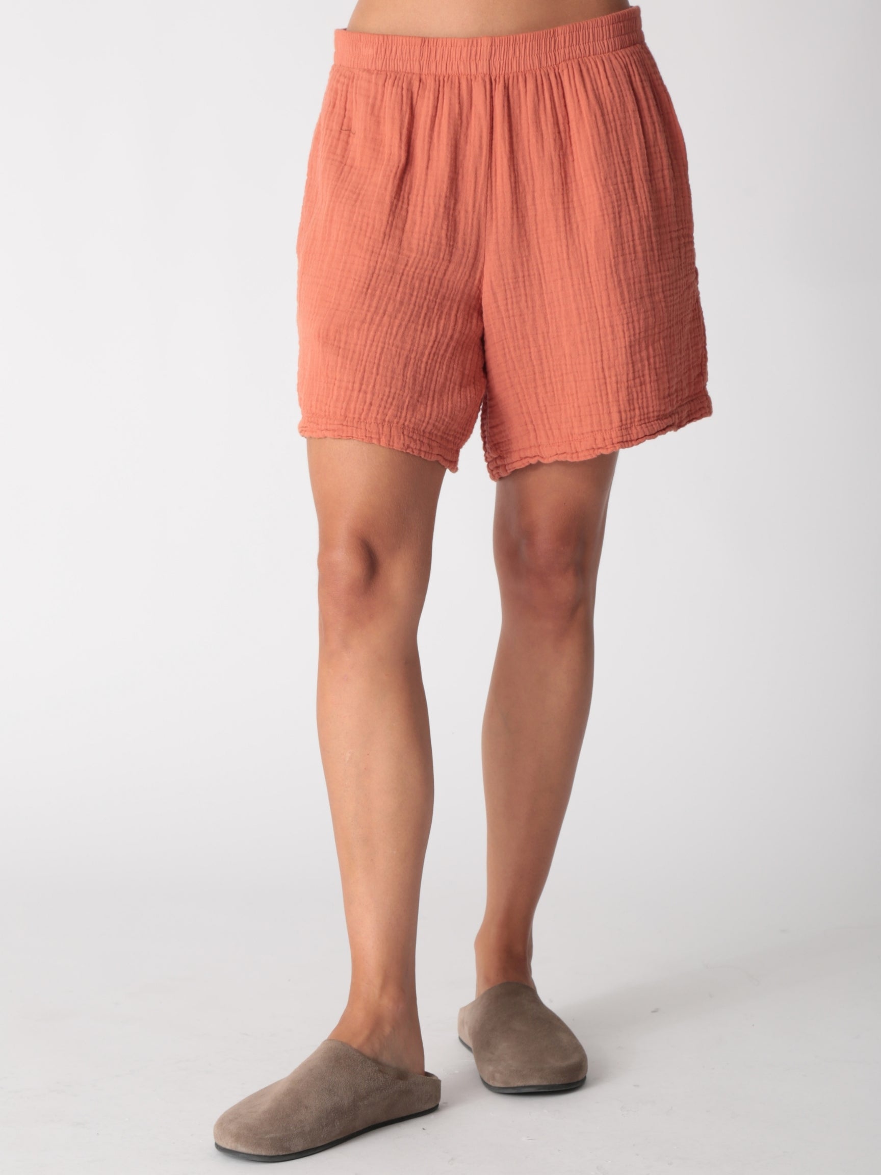 Kona Gauze Shorts - Brick