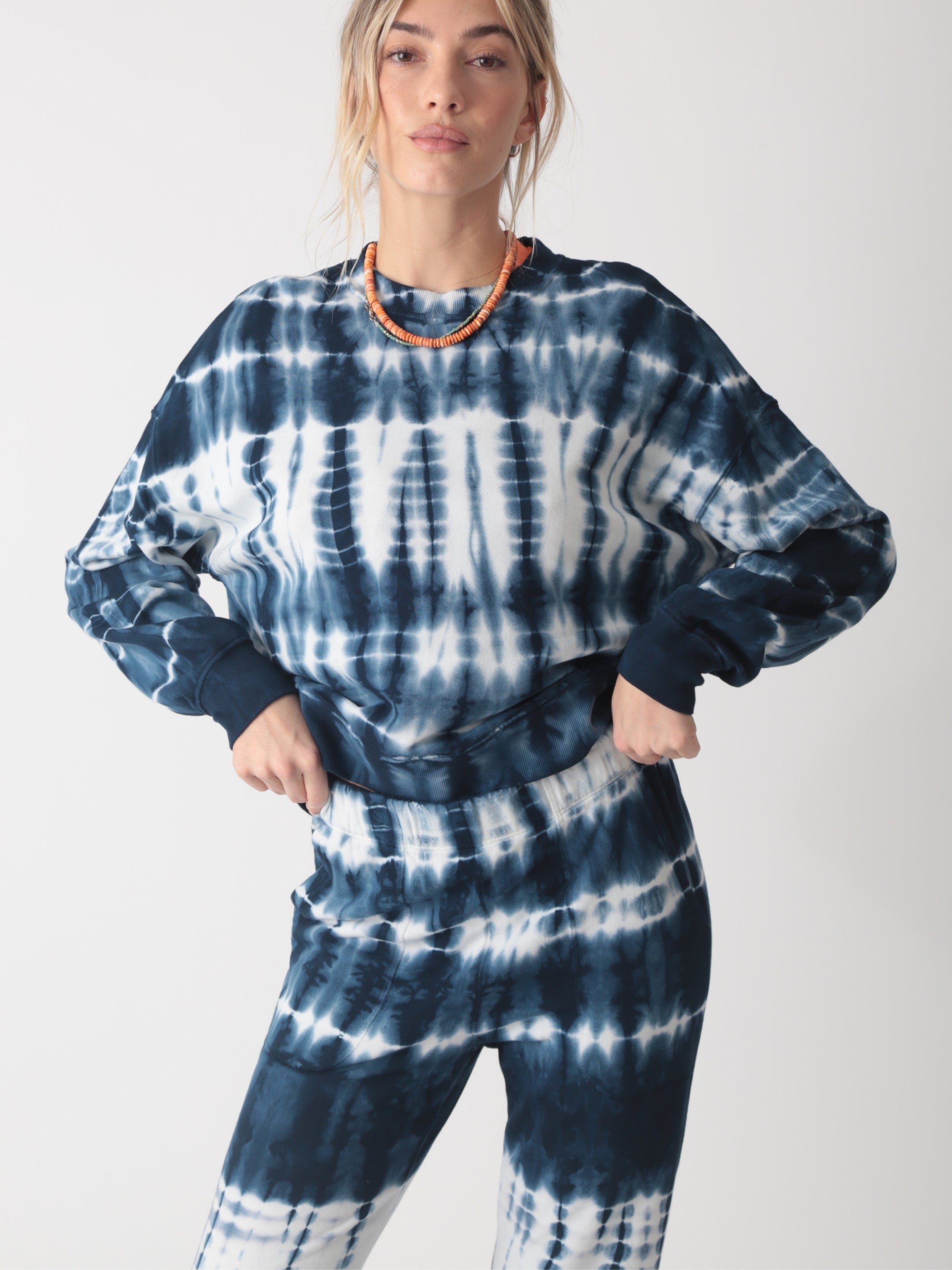 Classic Sweatshirt - Indigo Horizon