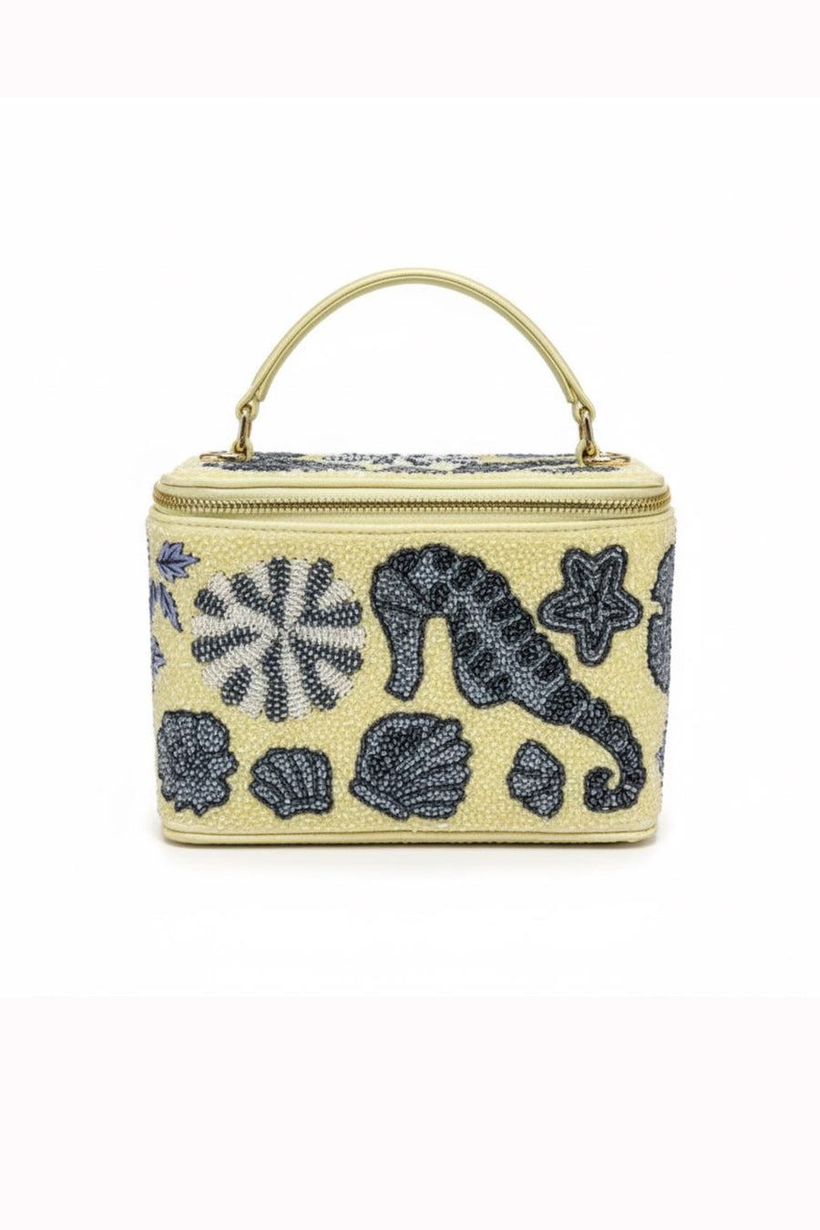 New Orleans Vanity Bag in Yellow - will take 2-4 weeks to arrive