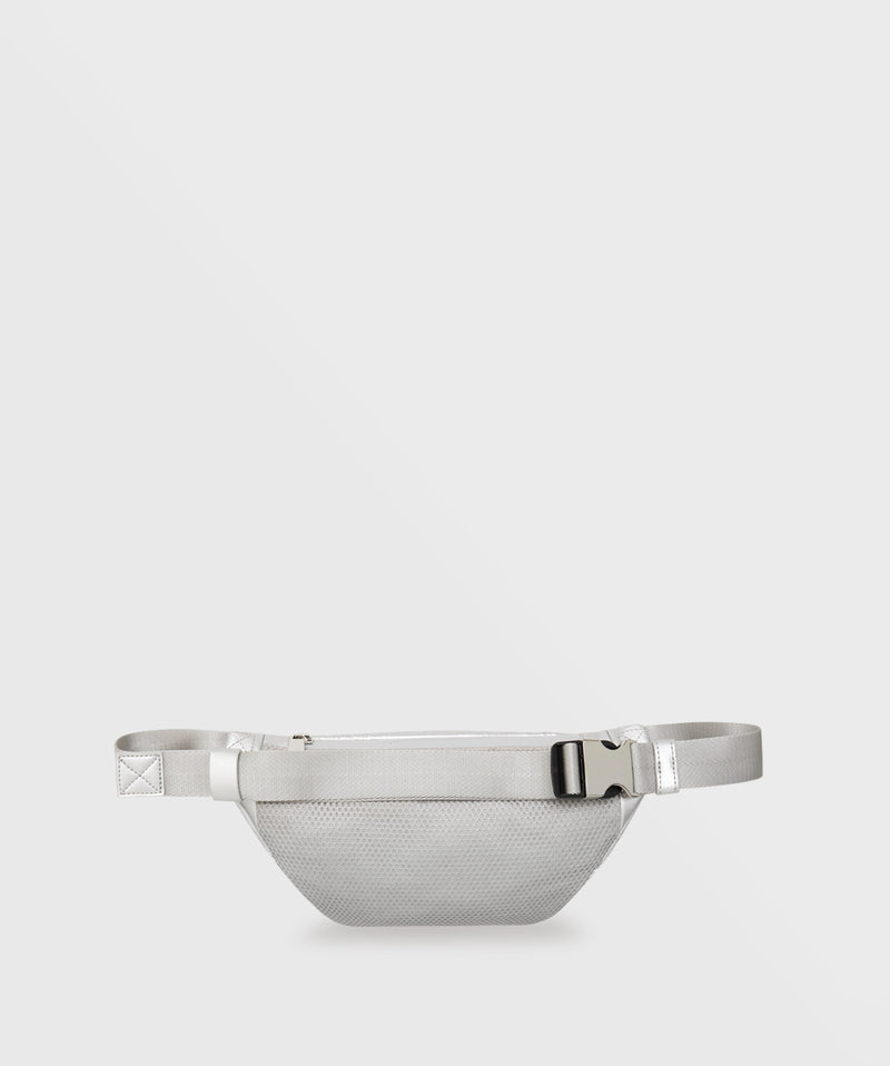 Sling Small Nylon In Silver Metallic