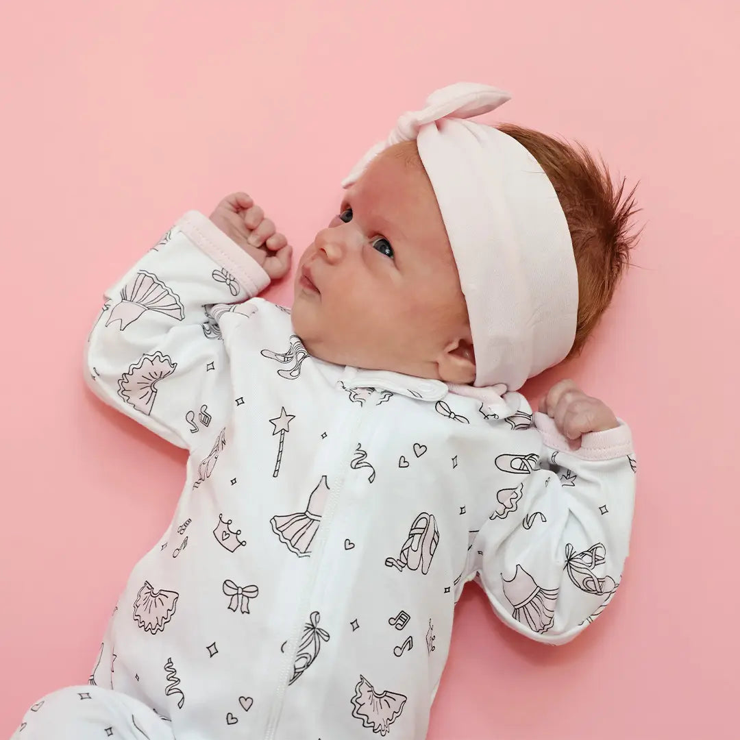 Zipper Footie  Ballerina