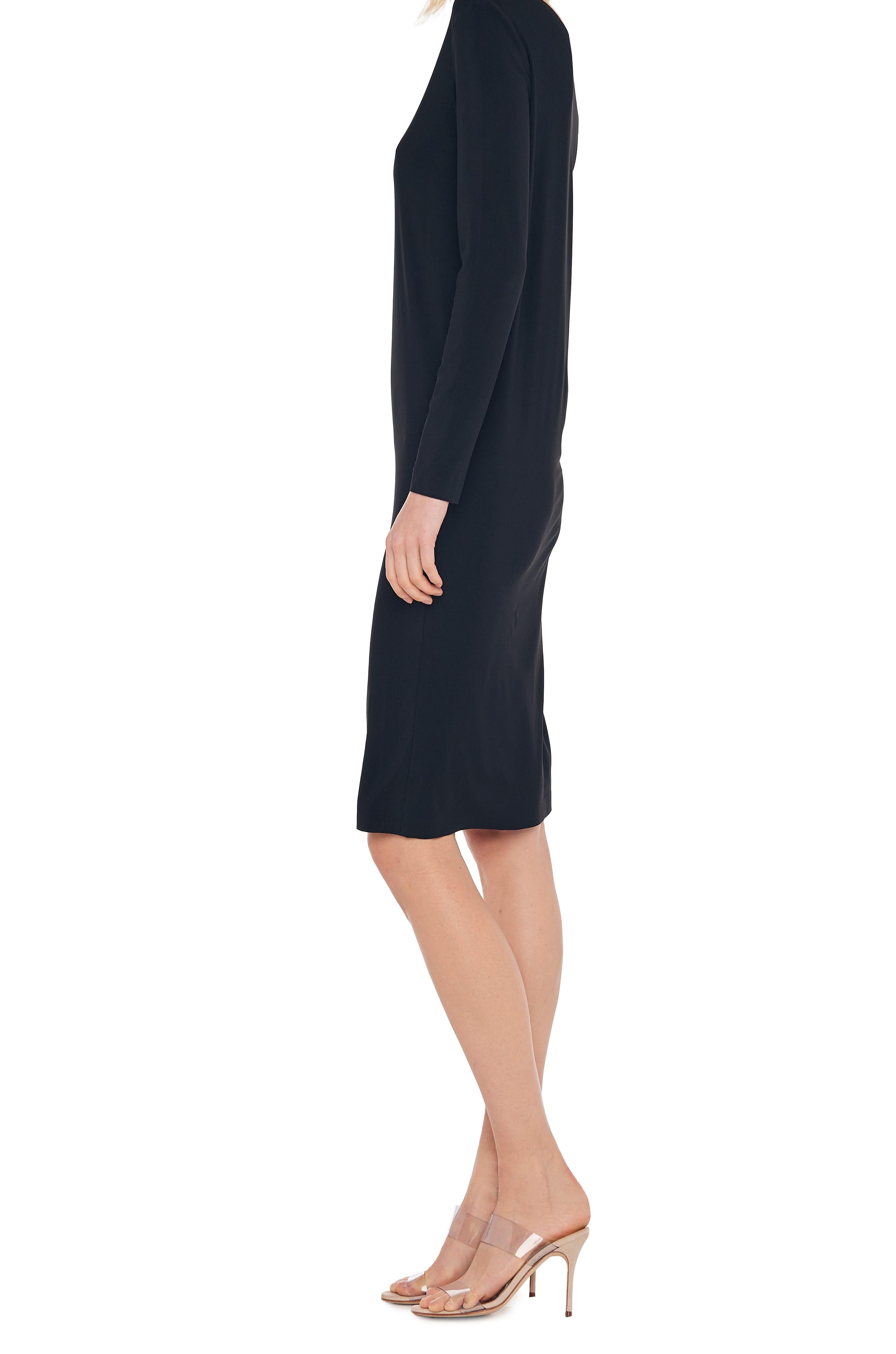 DROP SHOULDER DRESS