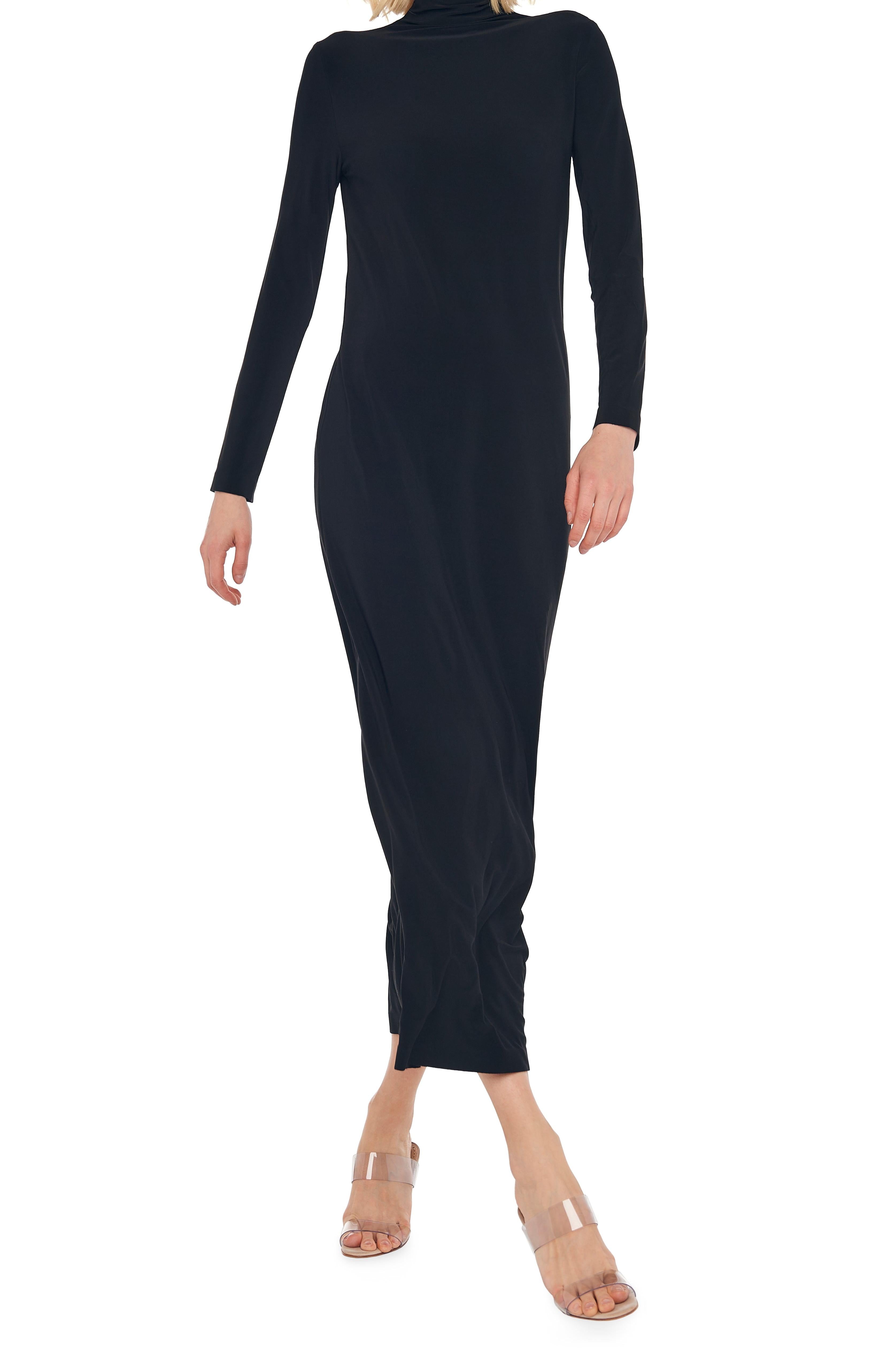 TURTLENECK GOWN