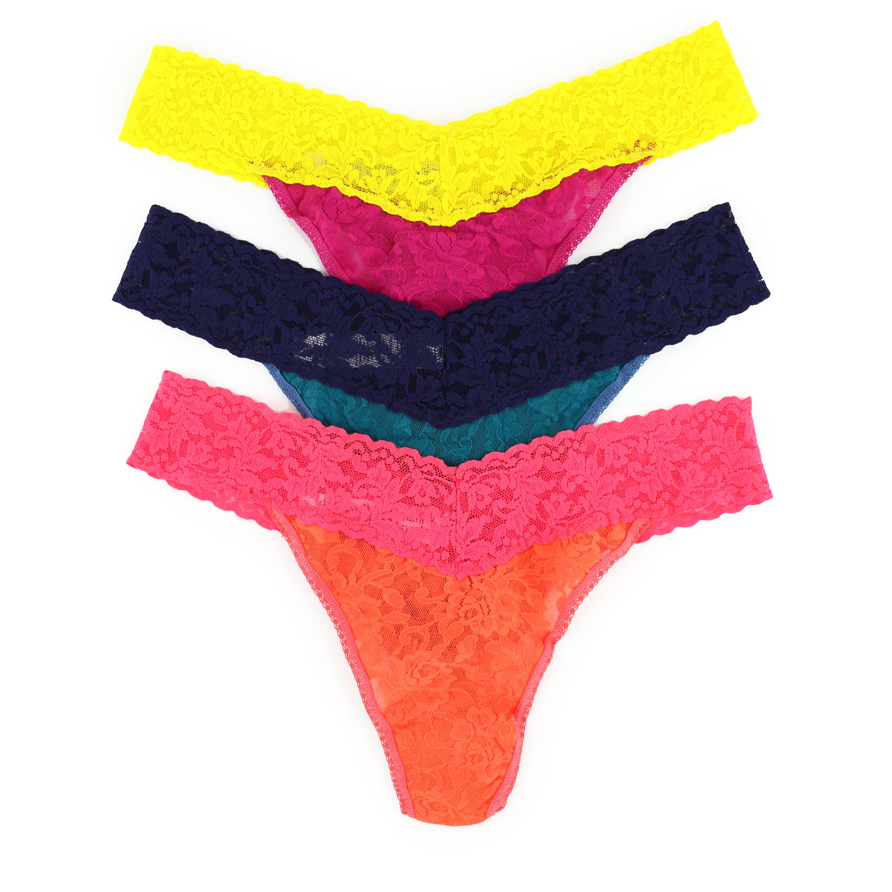 3pack Original Rise Thongs