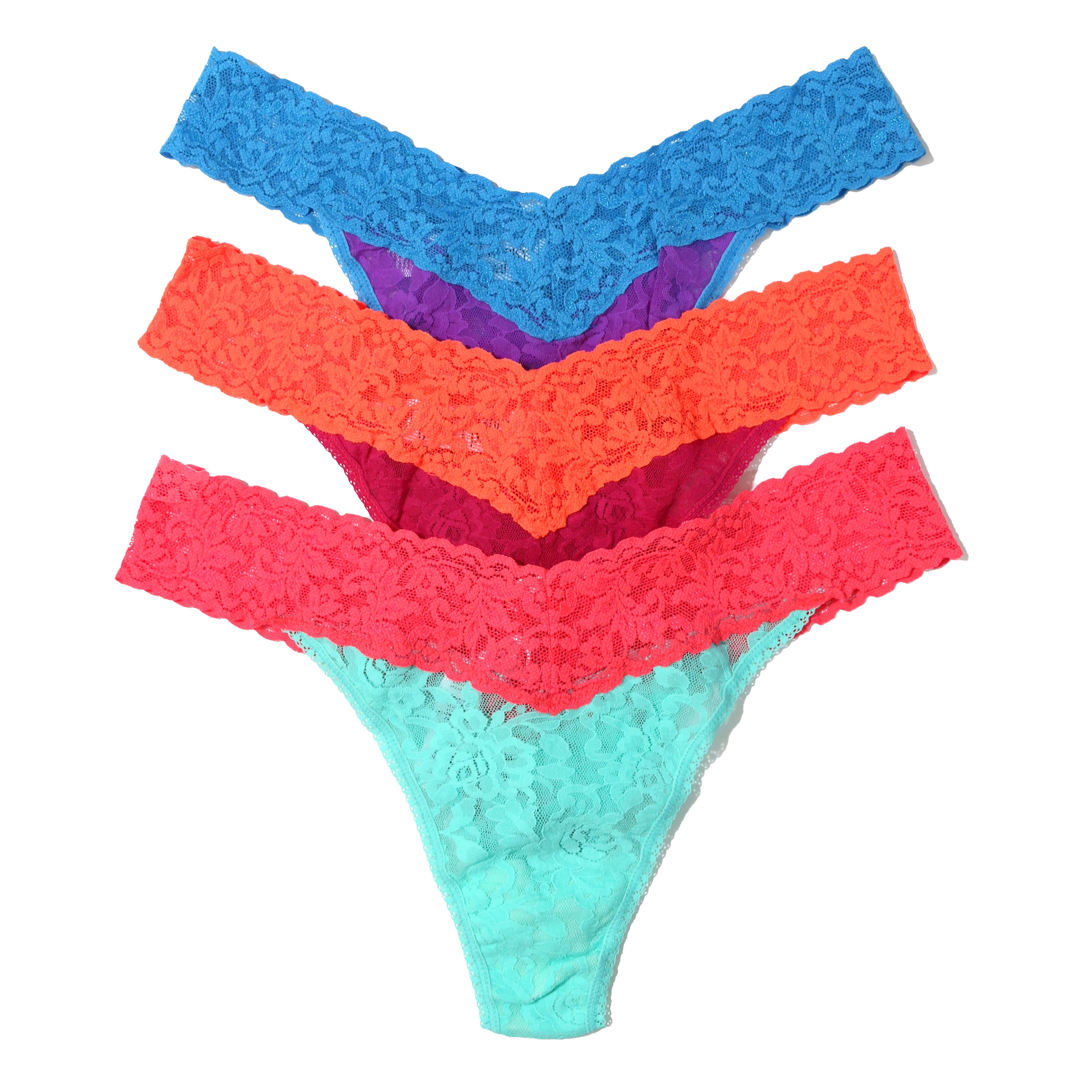 3pack Original Rise Thongs