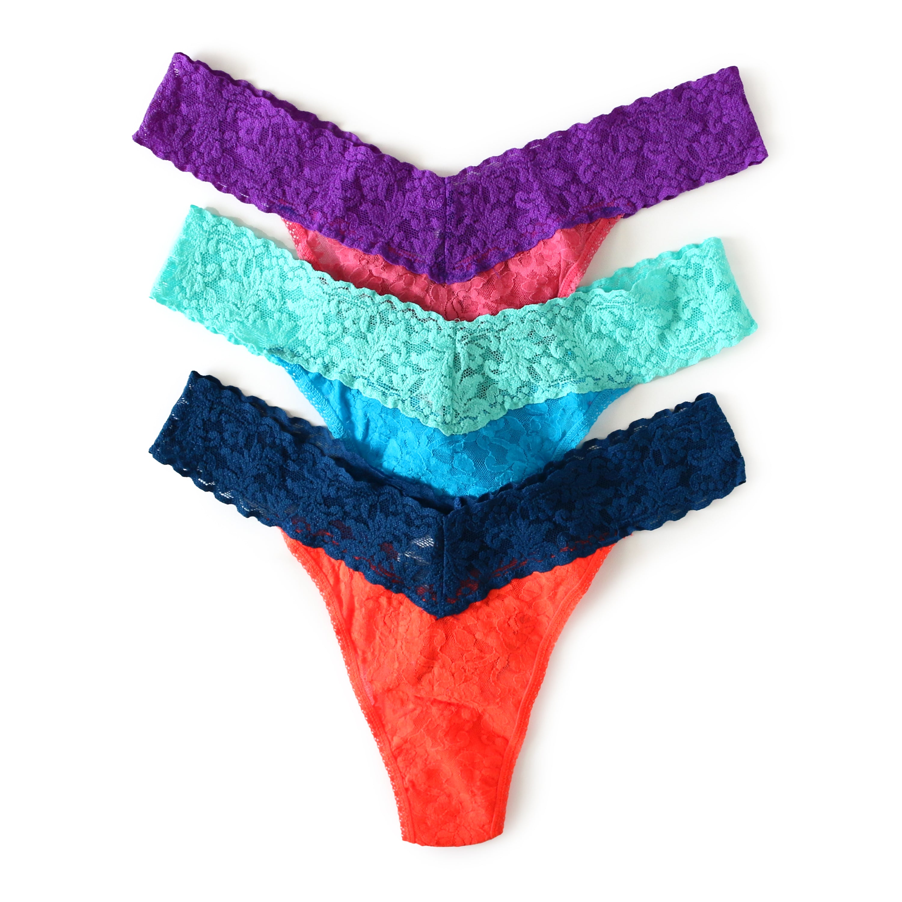 3pack Original Rise Thongs