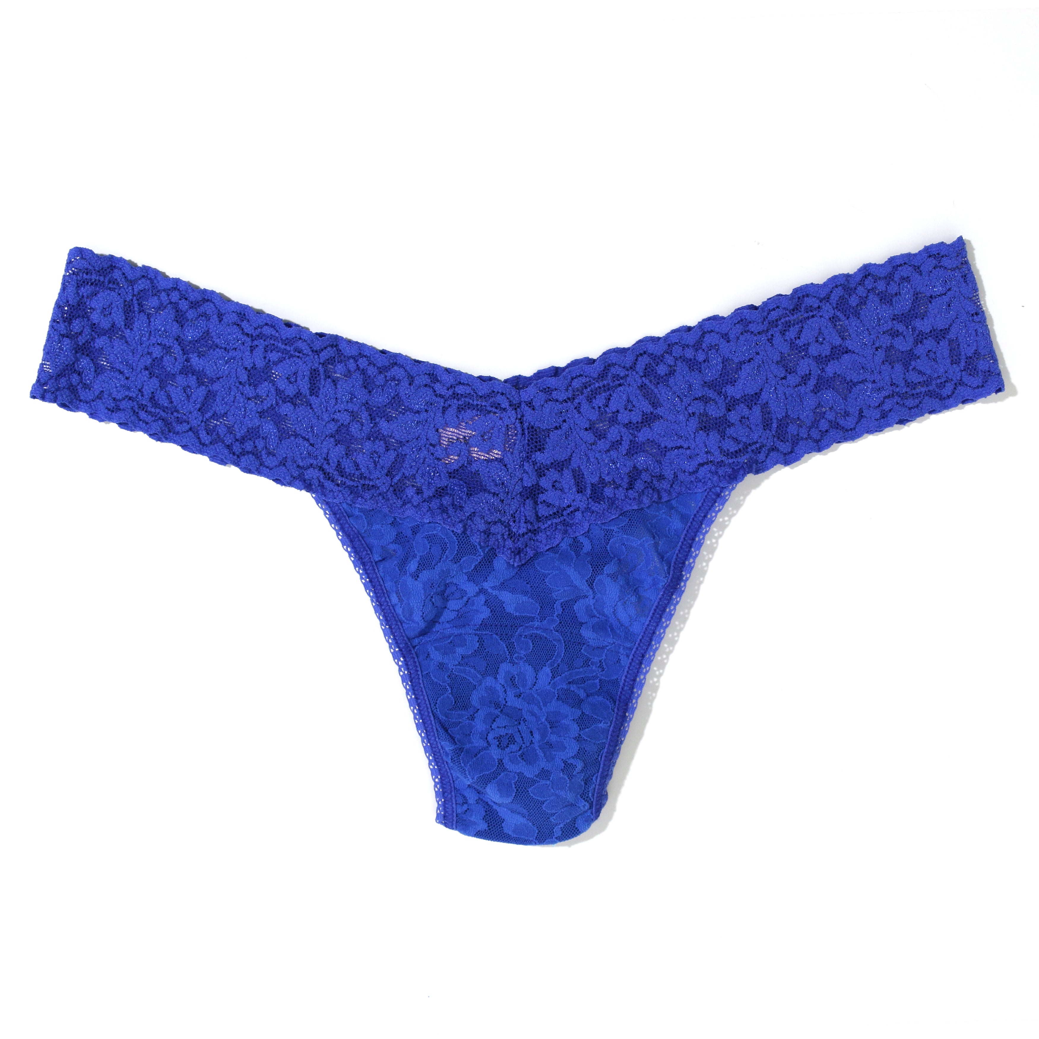 Sig Lace Low Rise Thong