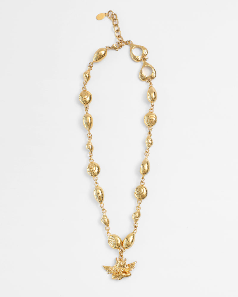 Gold Shell Necklace