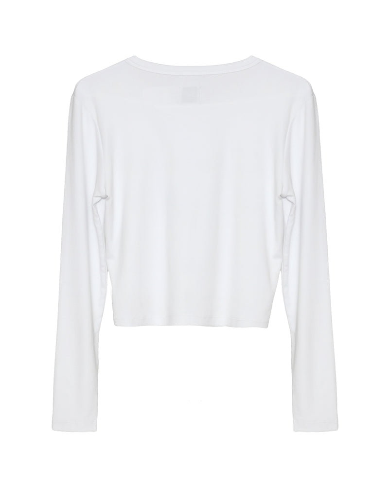 Smitten Fair Play Fitted Longsleeve Crop