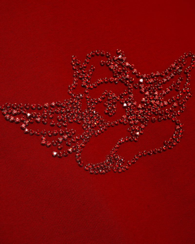 Red Roses, Red Roses Fleece Varsity Jacket