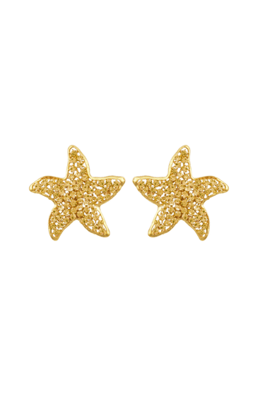 Stella's Golden Starfish Earrings - will take 2-4 weeks to arrive