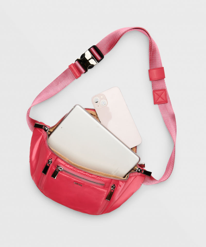 Sling Small Nylon In Hot Pink