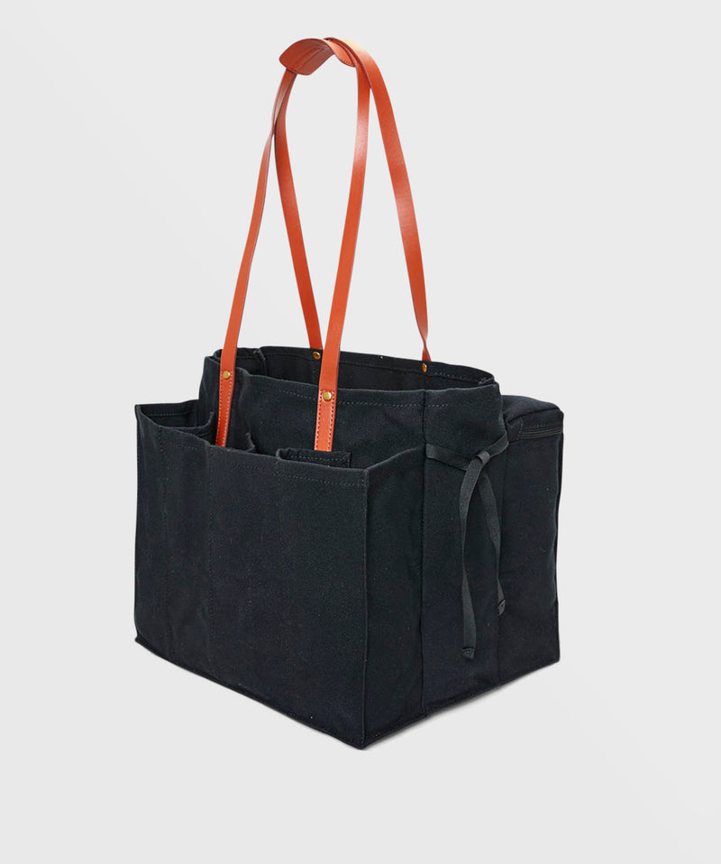 MARKET TOTE - RPET Canvas in Black