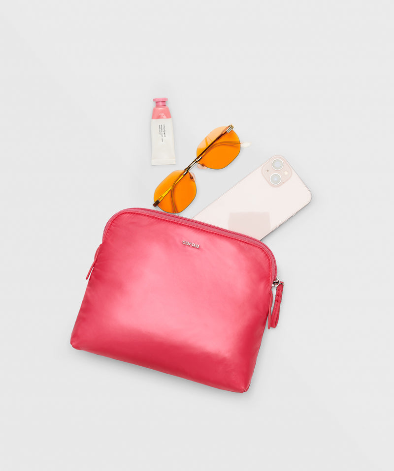 Cloud Pouch in Hot Pink