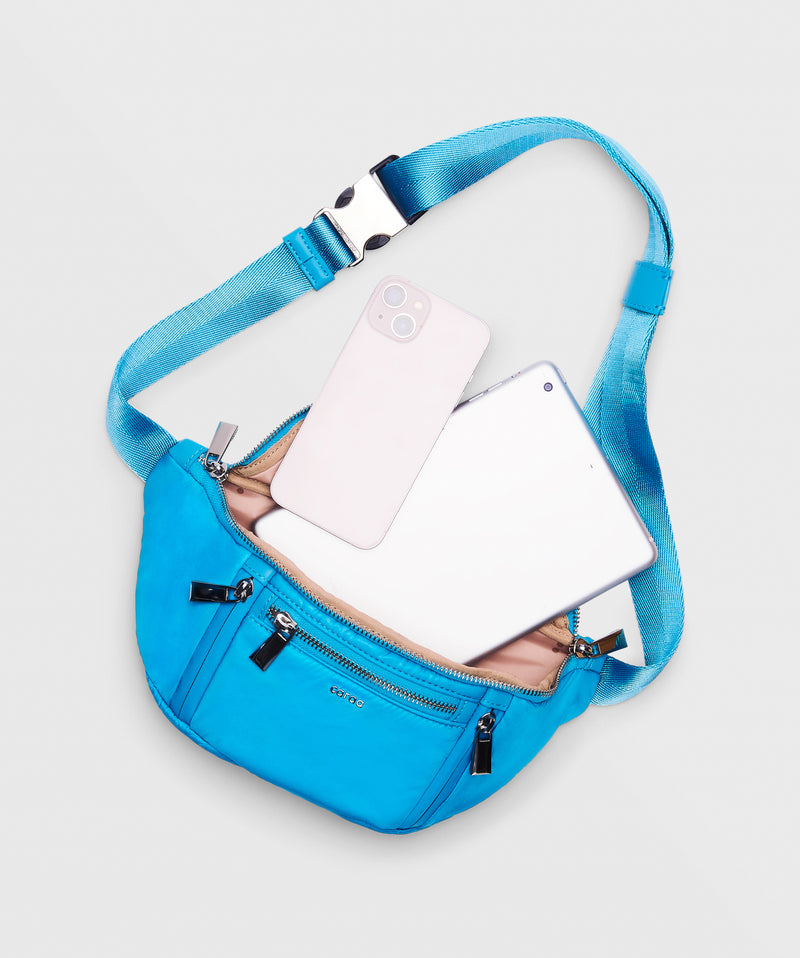 Sling Small Nylon In Cerulean