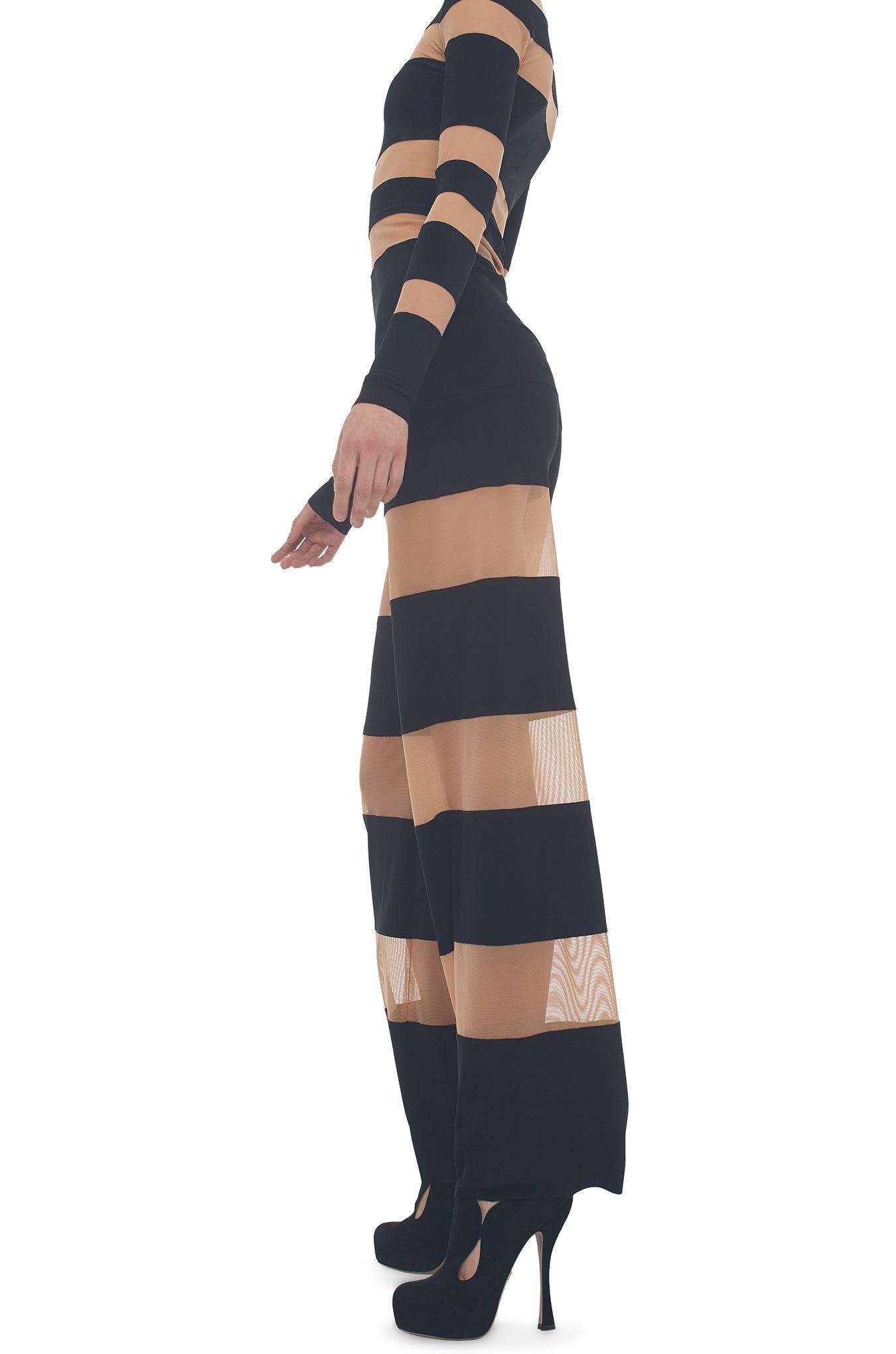 SPLICED STRAIGHT LEG PANT