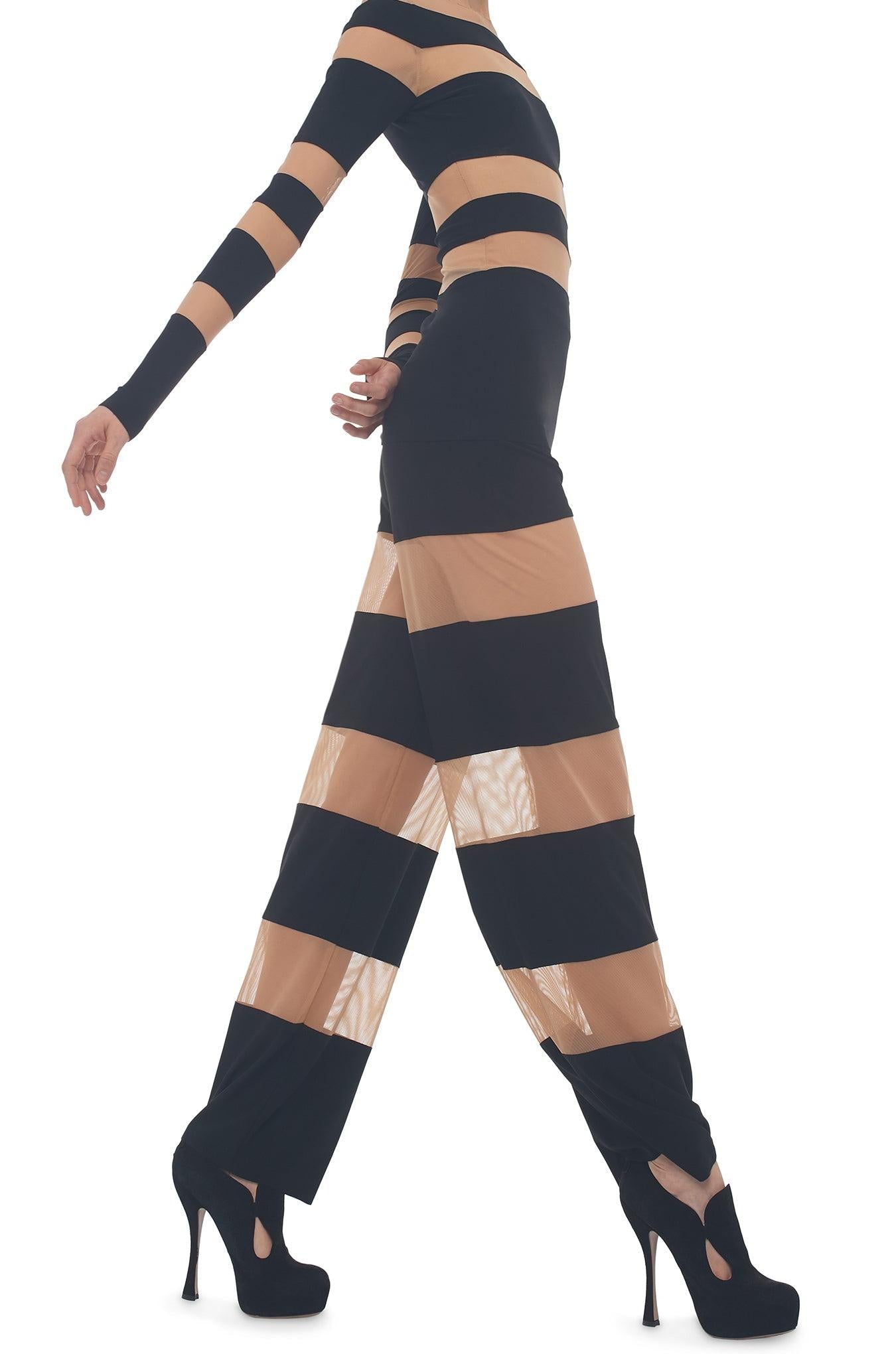 SPLICED STRAIGHT LEG PANT