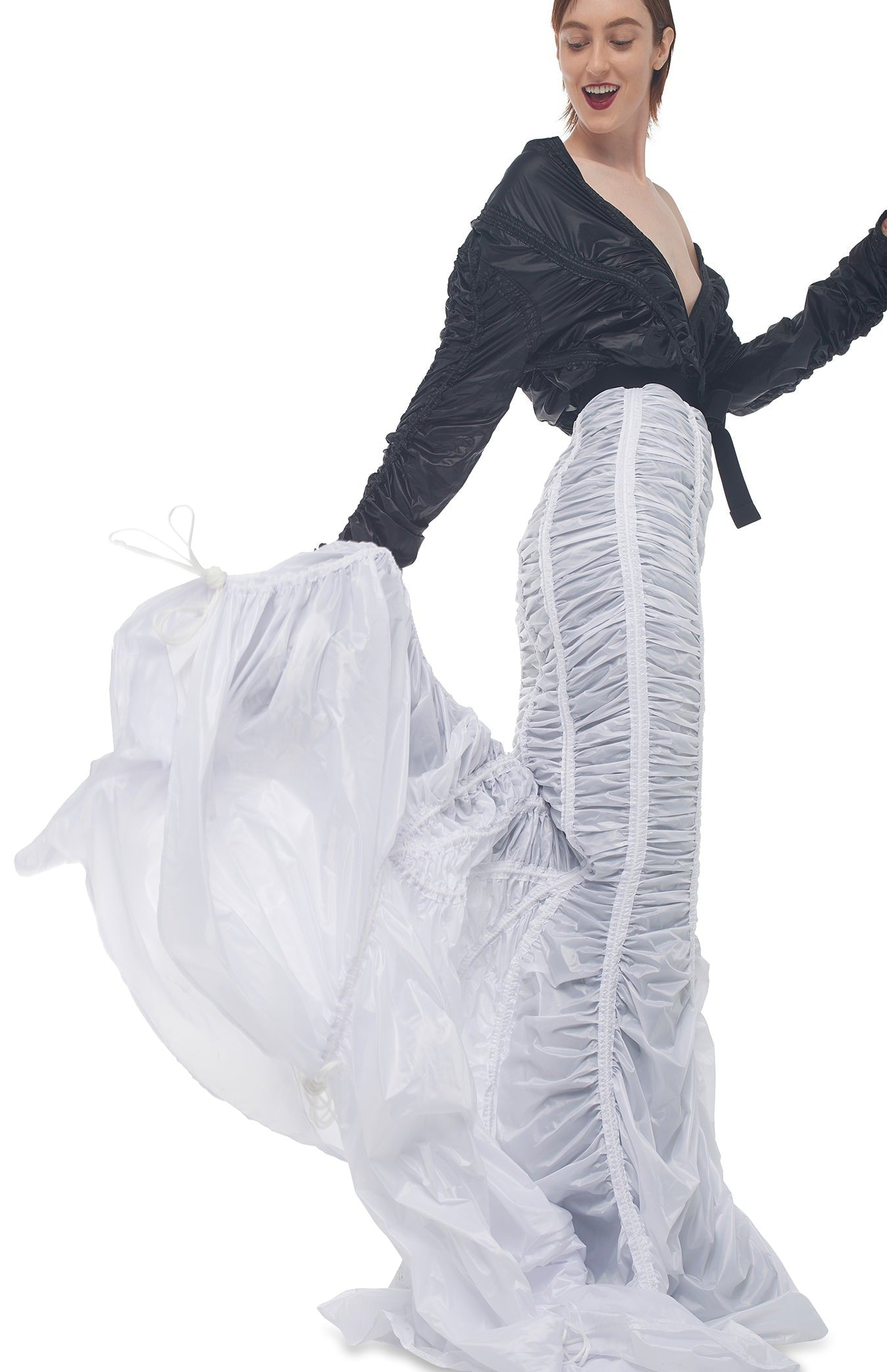 PARACHUTE FISHTAIL SKIRT