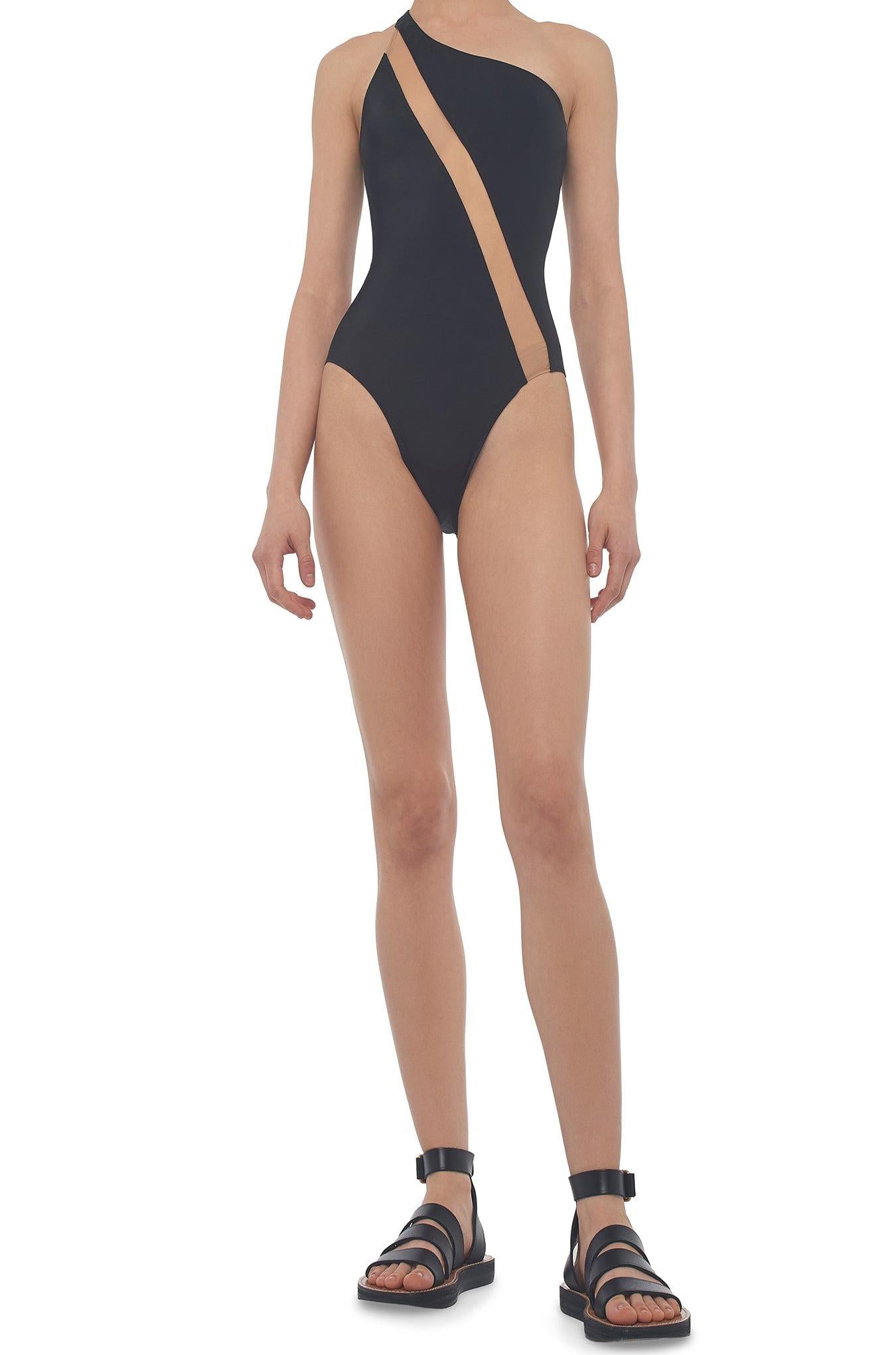 ONE SHOULDER NUDE MIO