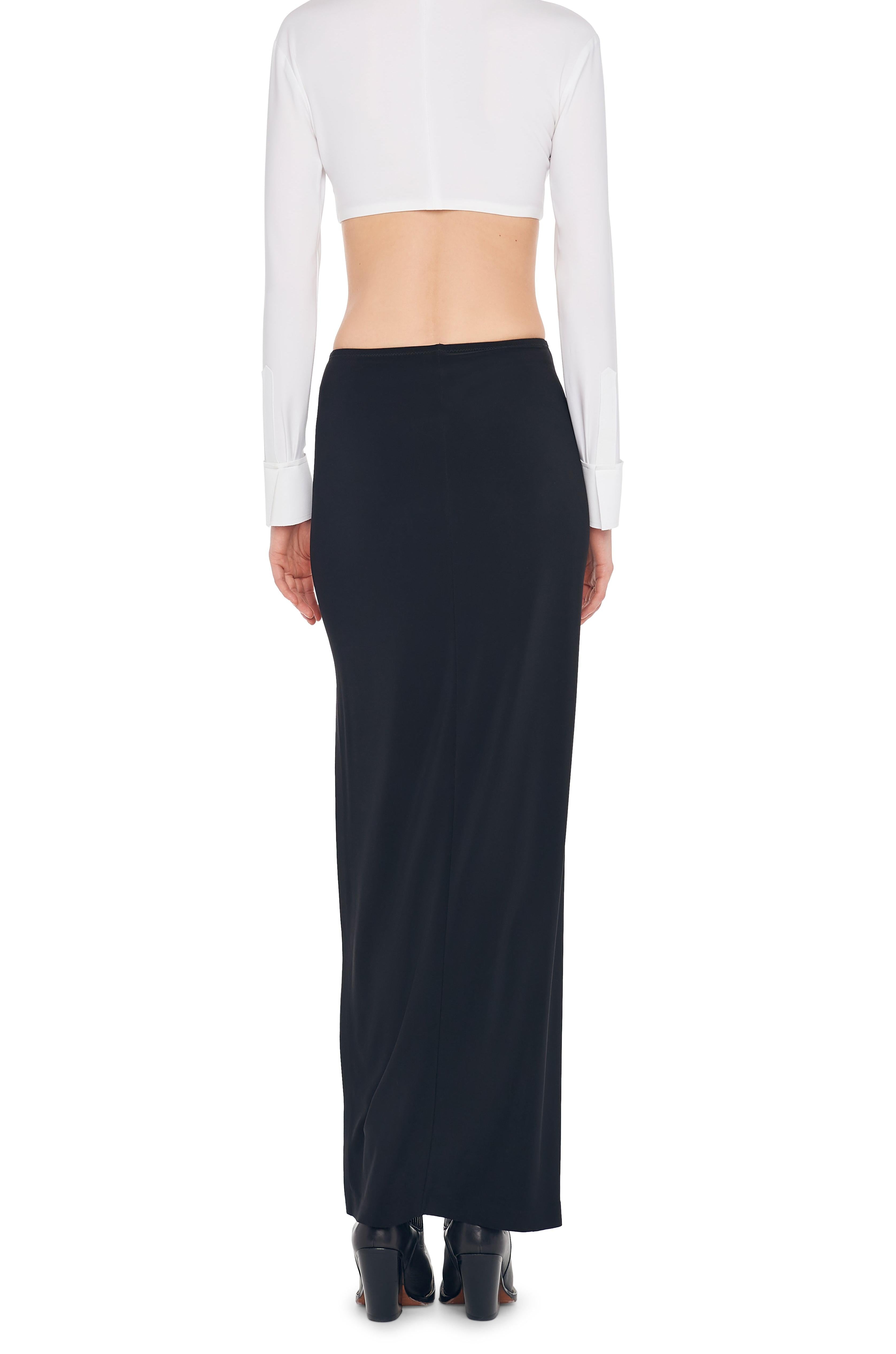 SIDE SLIT LONG SKIRT