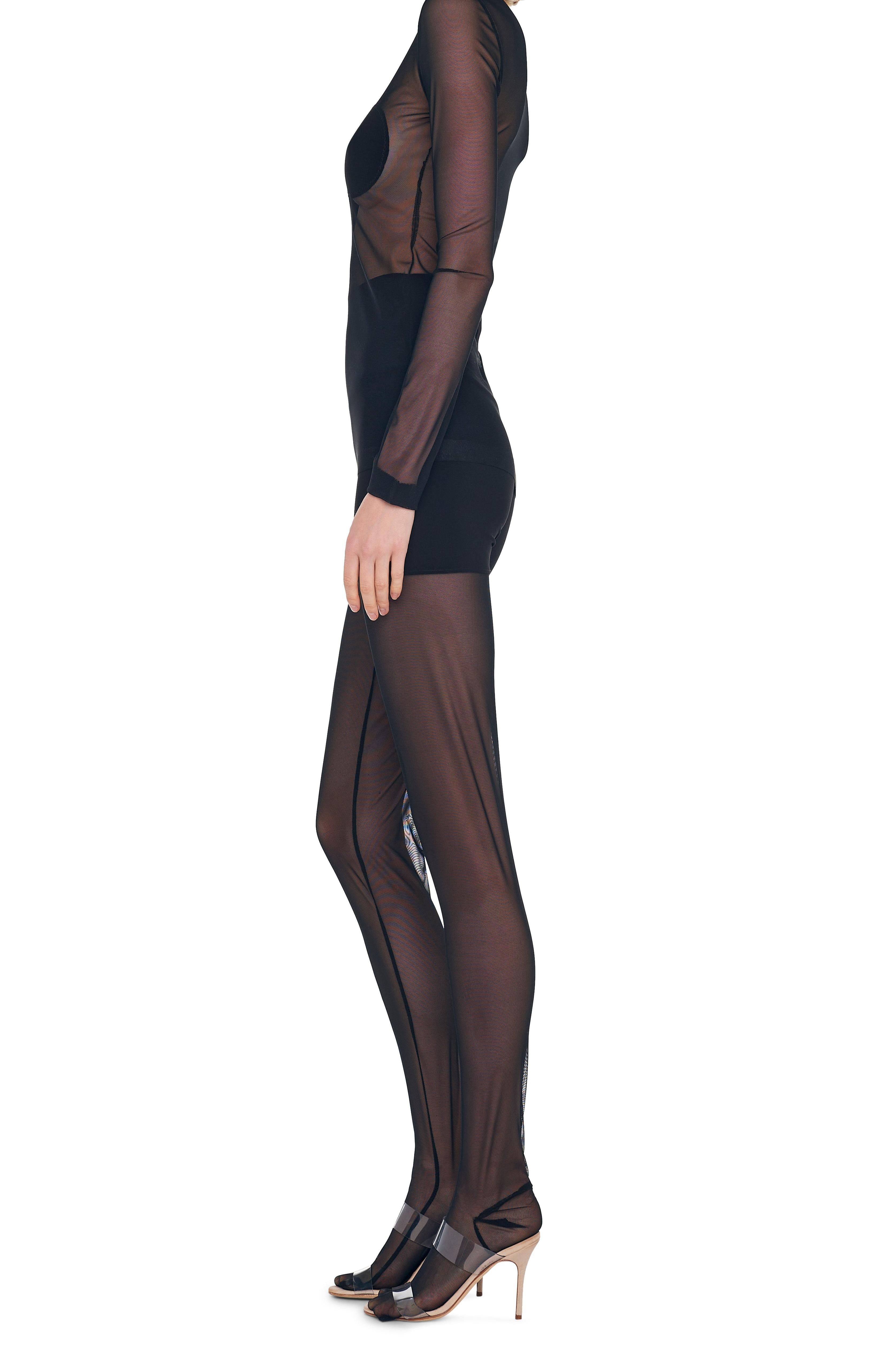 LONG SLEEVE DOT APPLIQUE TOP