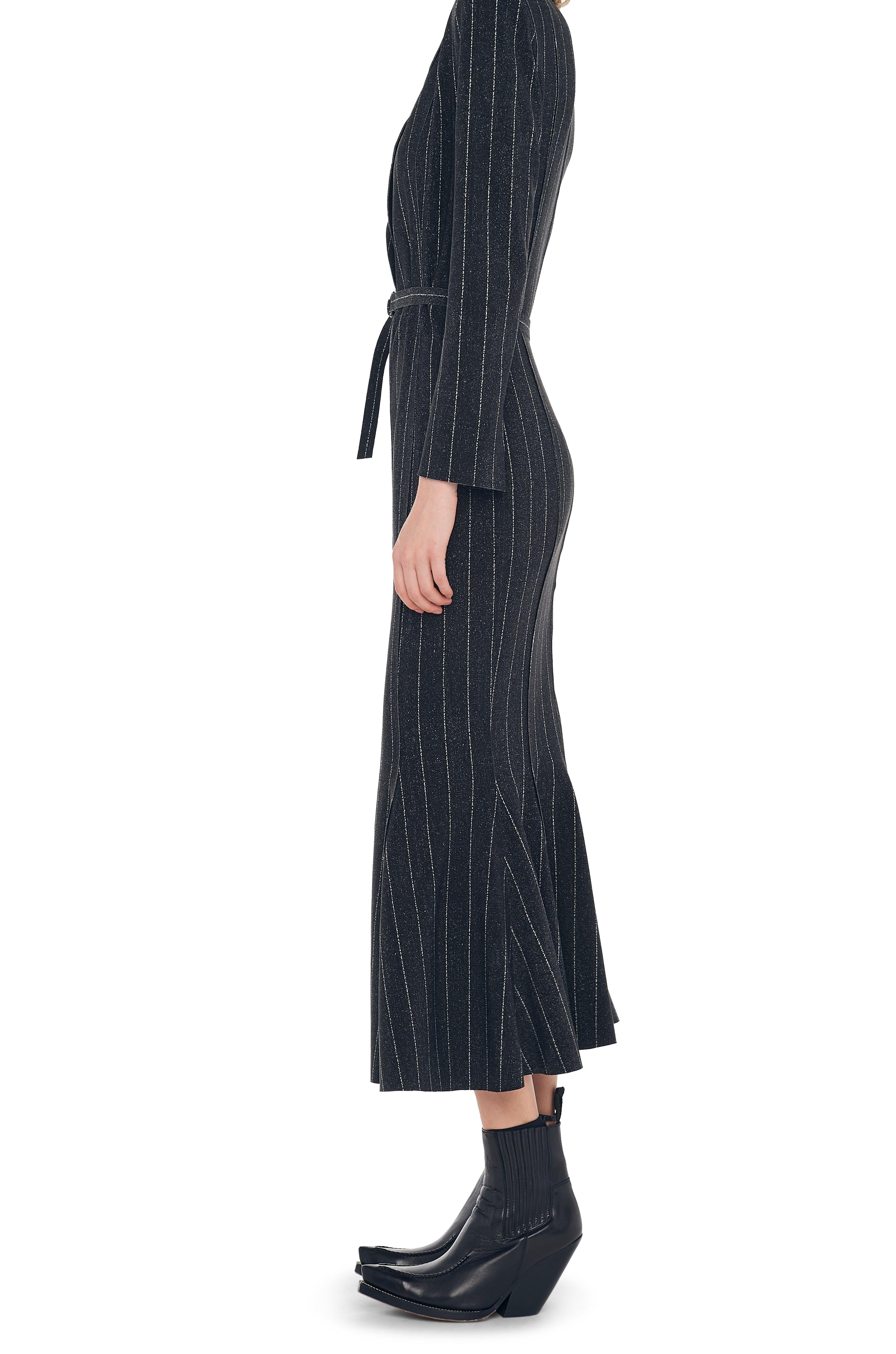 SINGLE BREASTED FISHTAIL DRESS
