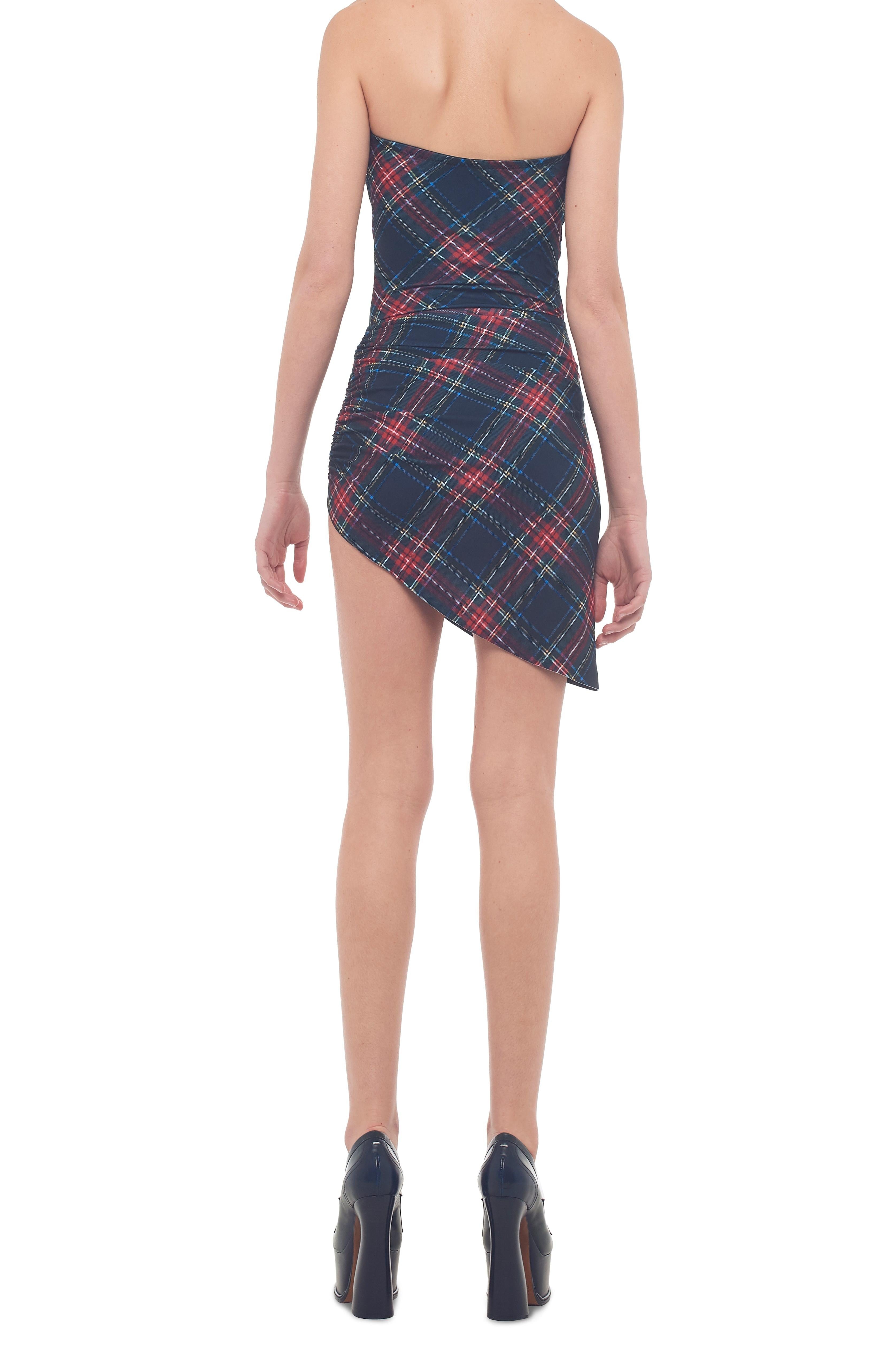 SIDE DRAPE MINI SKIRT