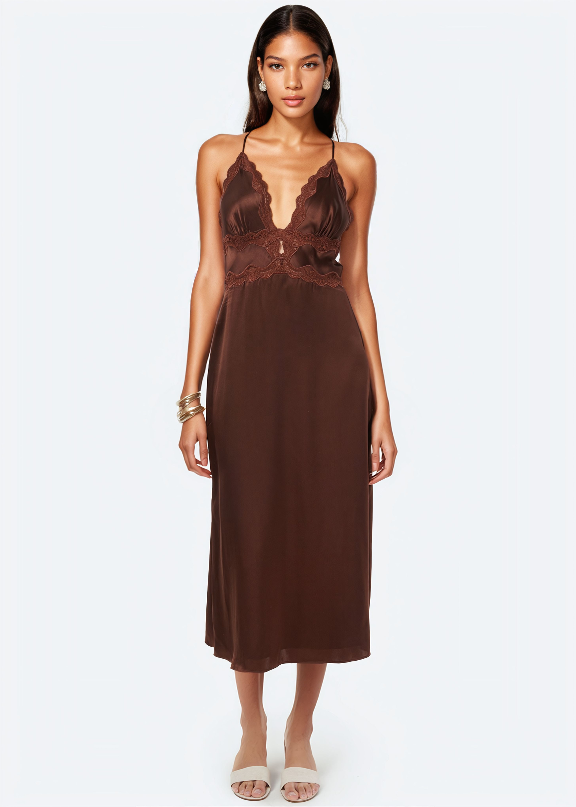 Roya Dress Mocha