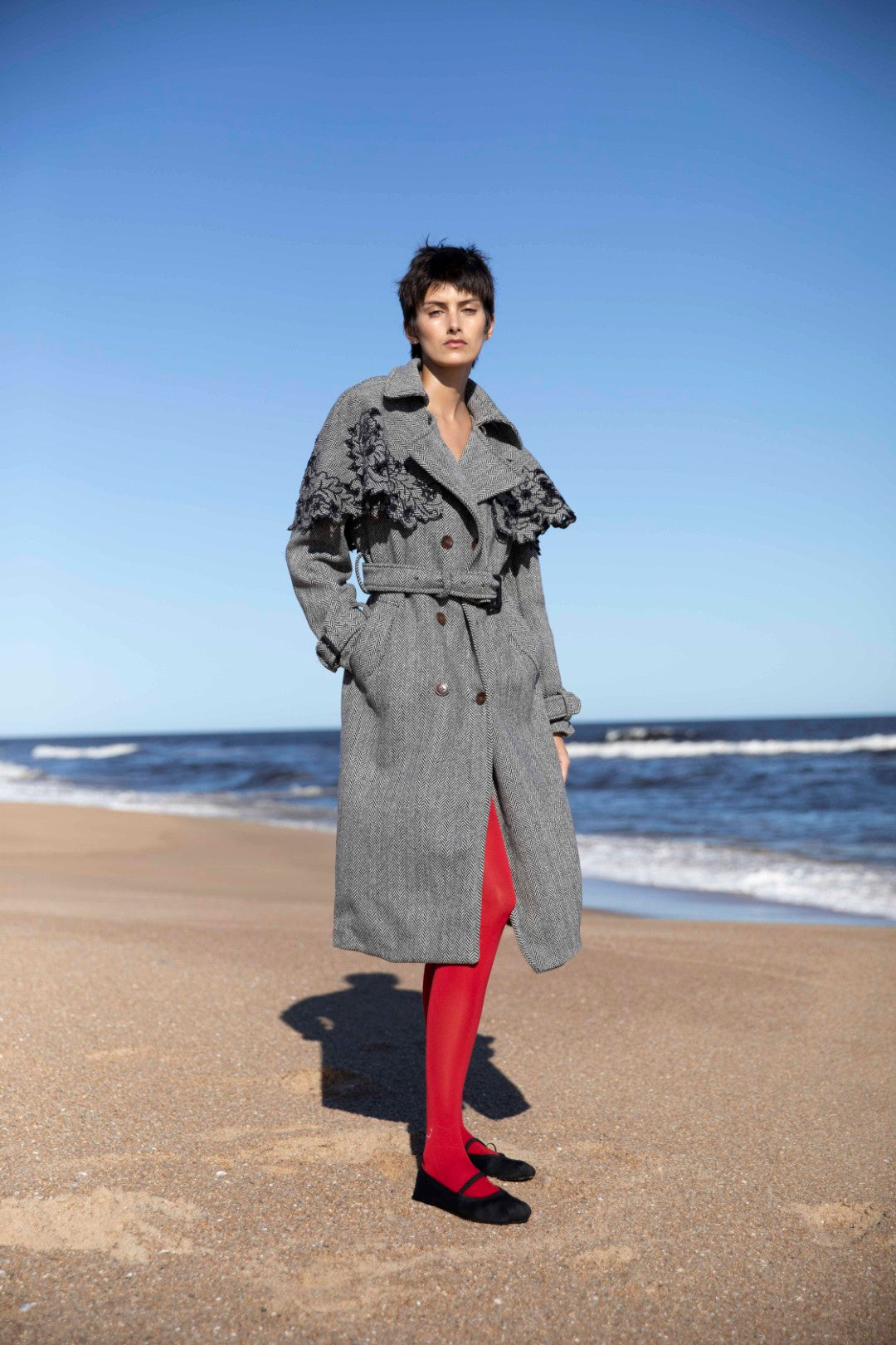 Andina Trench Wool Trench