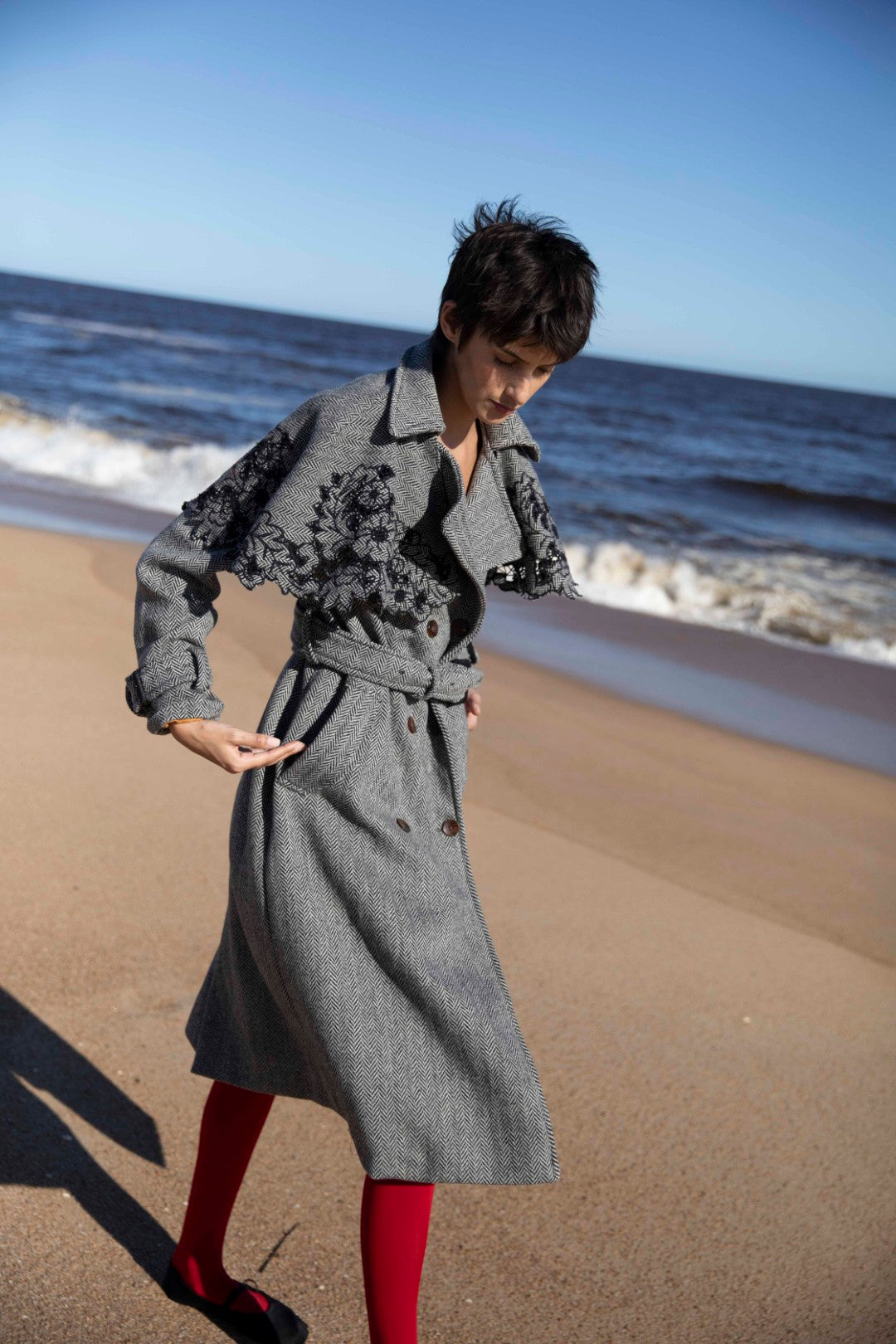 Andina Trench Wool Trench