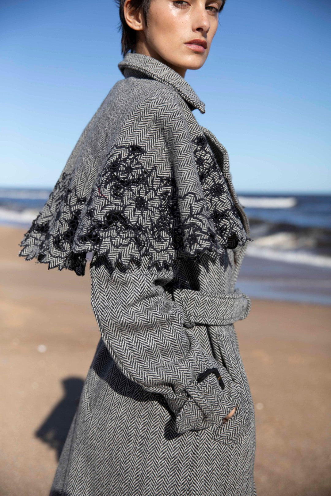Andina Trench Wool Trench