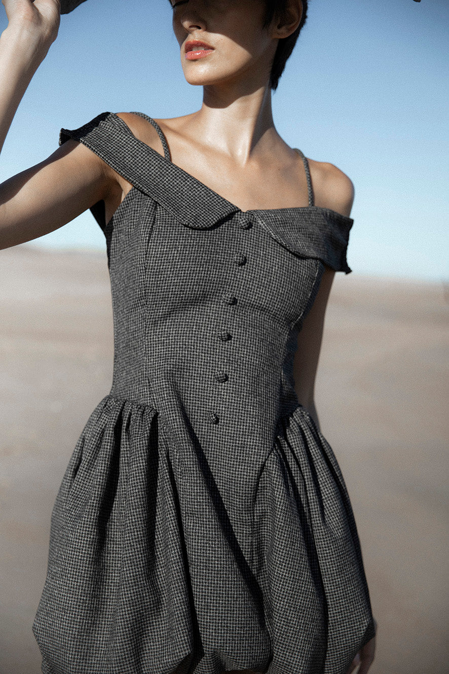 Vega Balloon Mini Dress