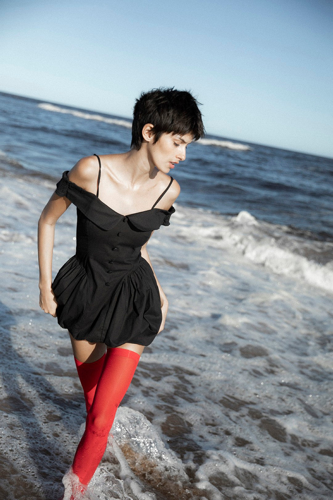 Cecile Balloon Mini Dress