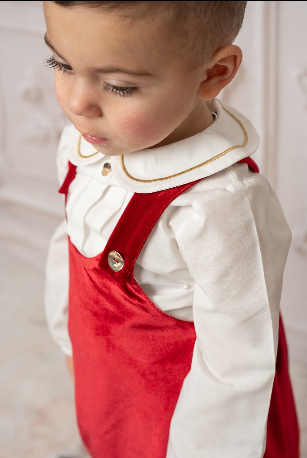 Victor Ceremony Romper and Shirt - Petite Maison Kids