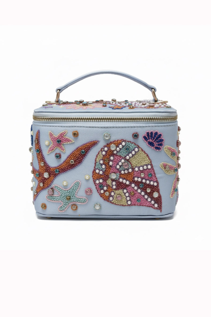 Selene Vanity Blue Makeup Bag - will take 2-4 weeks to arrive