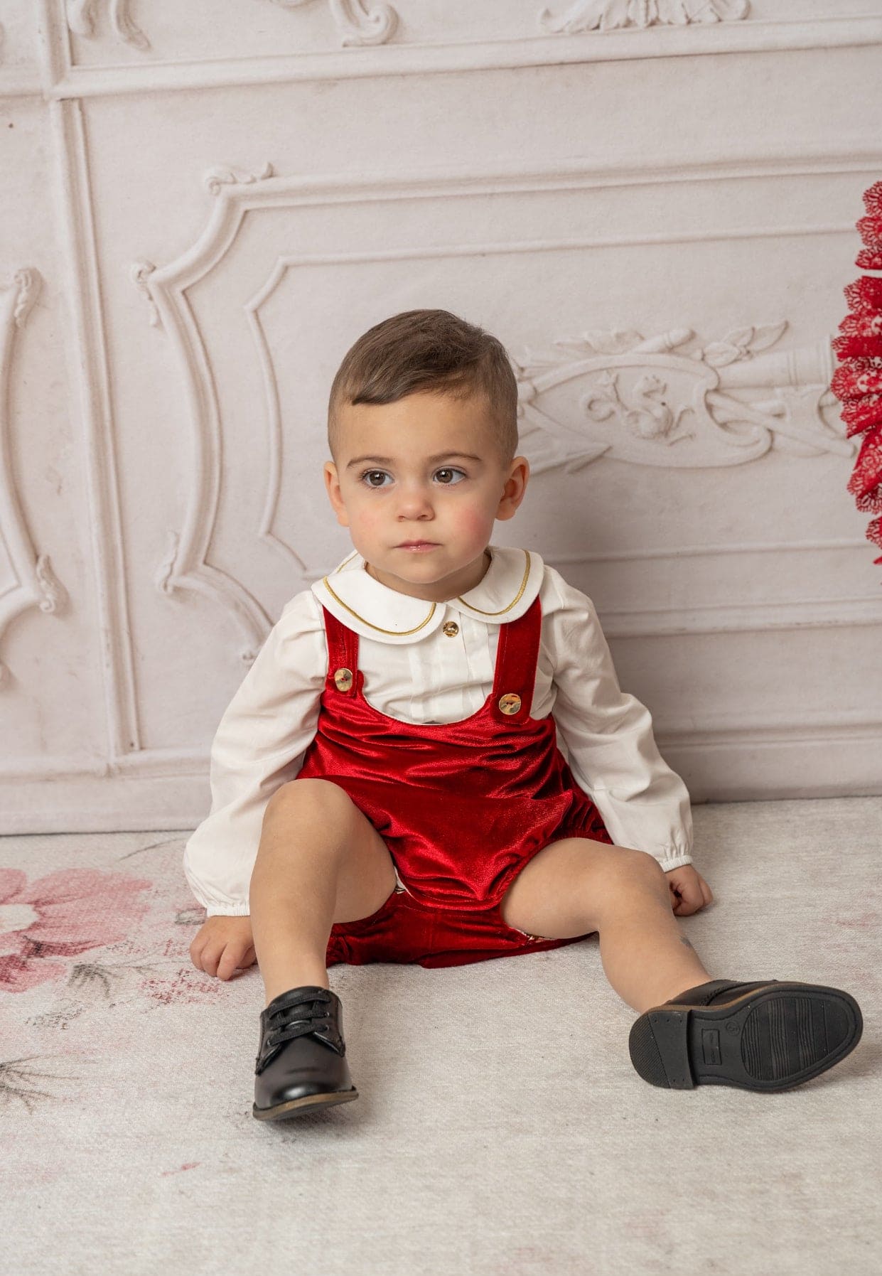 Victor Ceremony Romper and Shirt - Petite Maison Kids