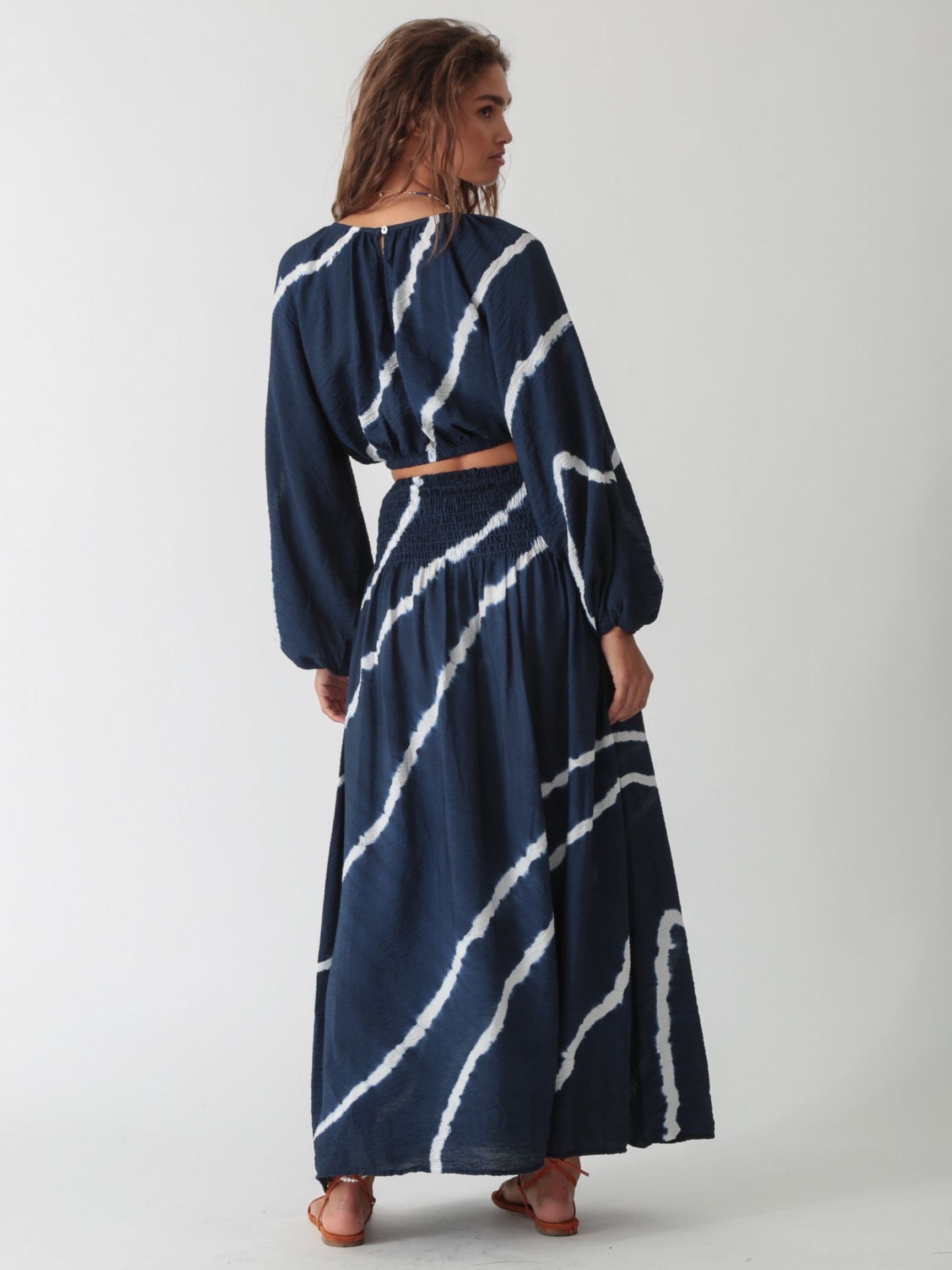 Lily Skirt - Indigo Wave