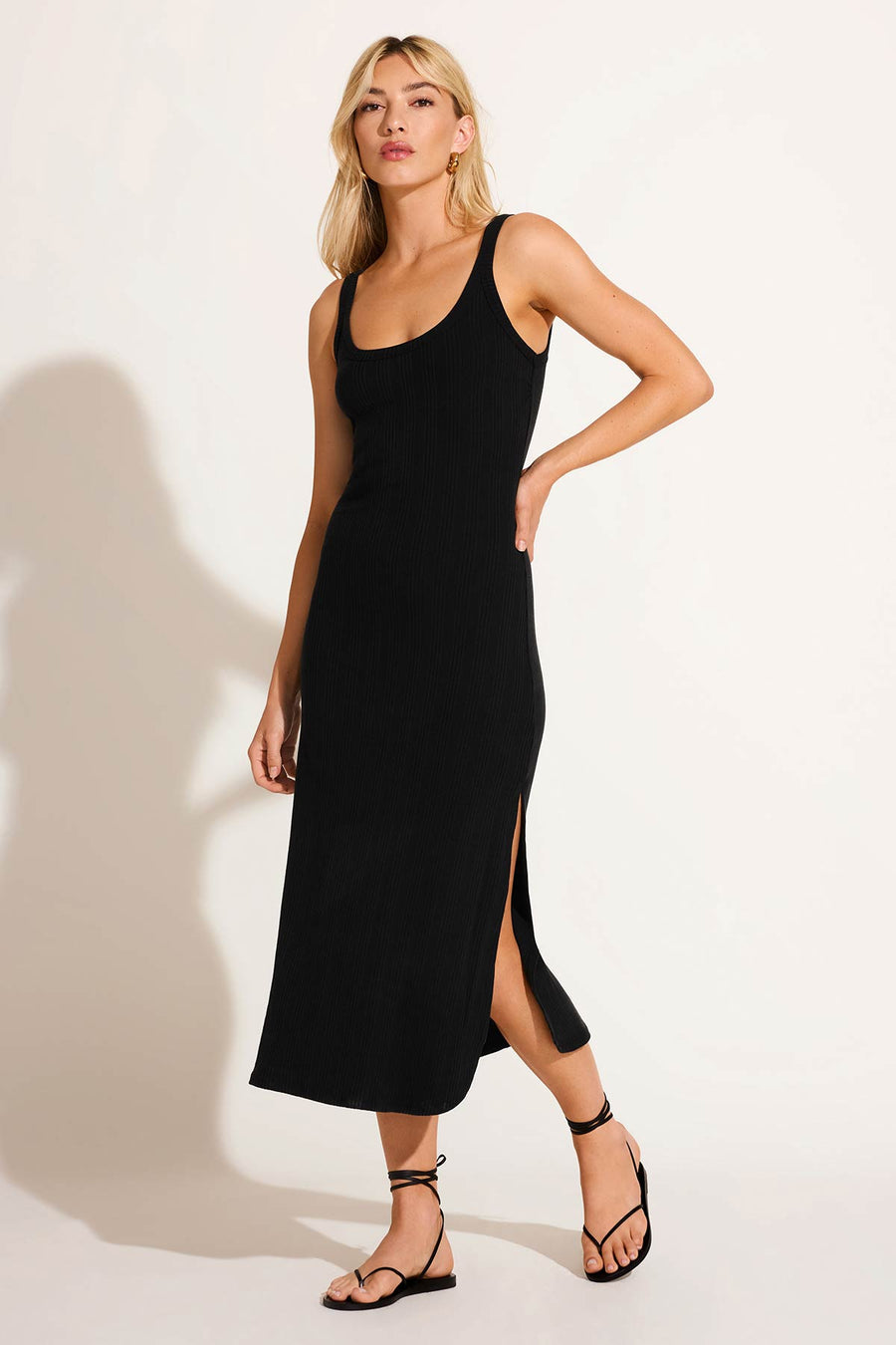 West Organic Rib Dress