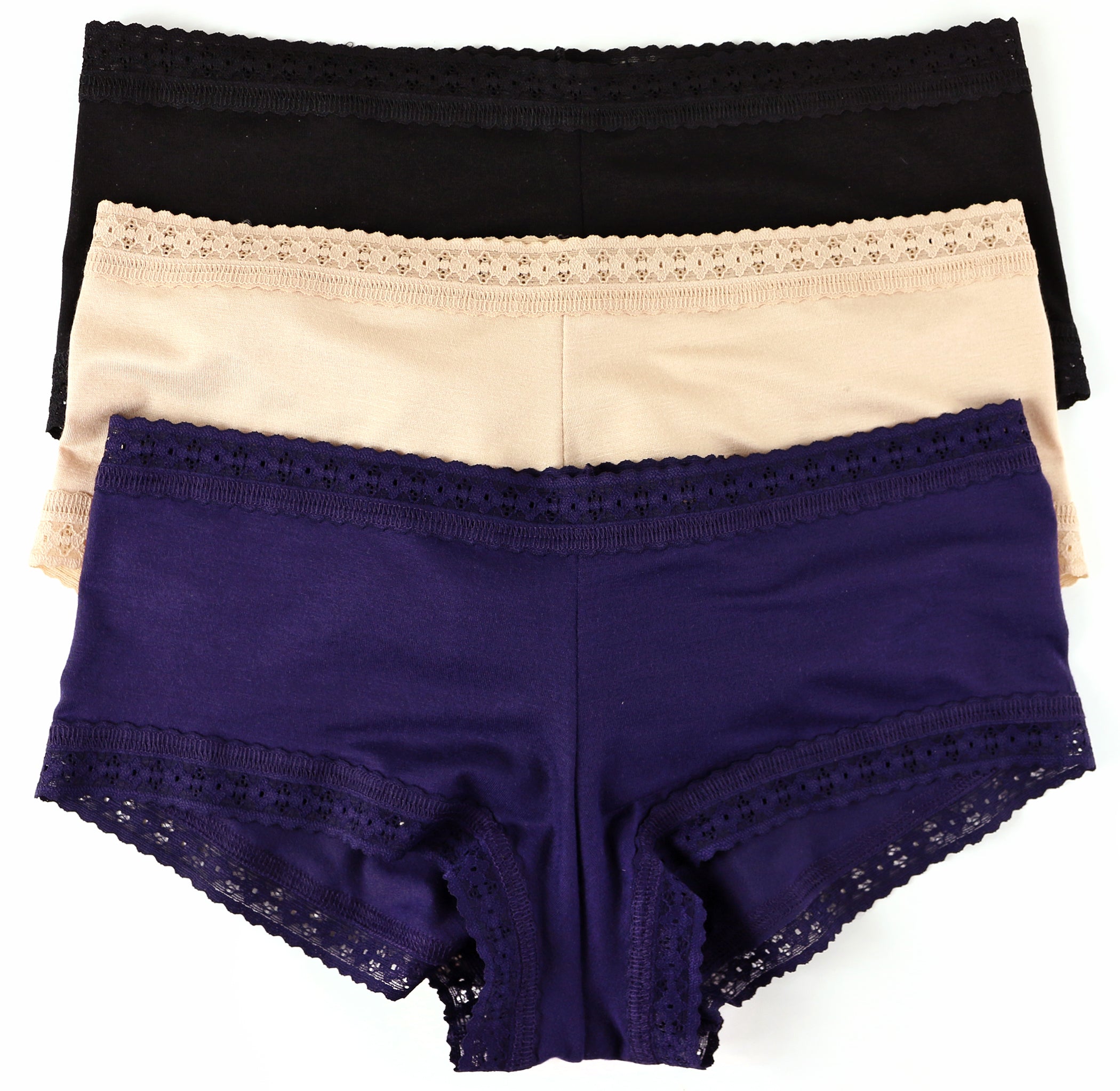 3pack Dream Modal Boyshort