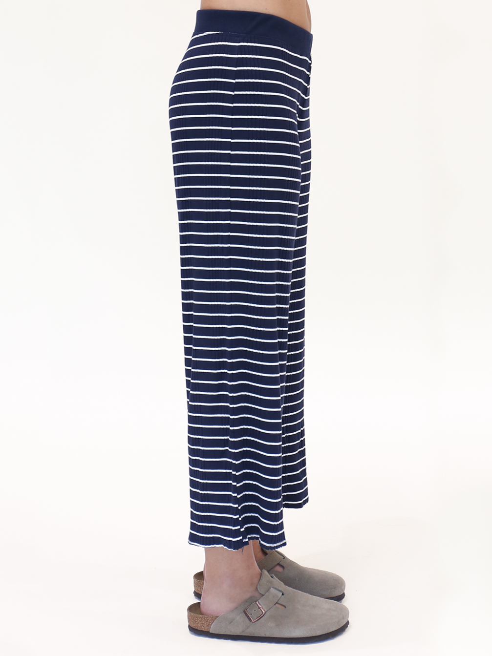 Lindy Pant - Indigo Stripe