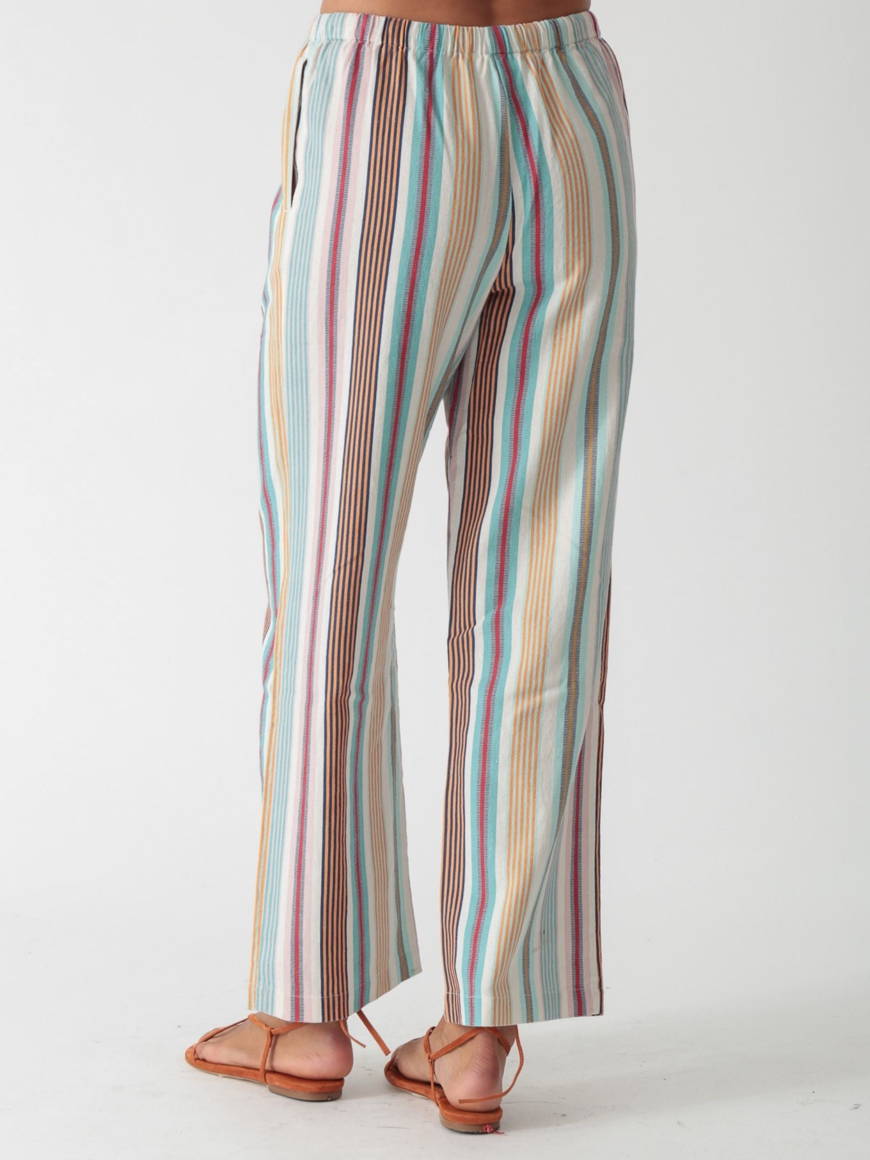 Sail Pant - Sky Blue Stripe
