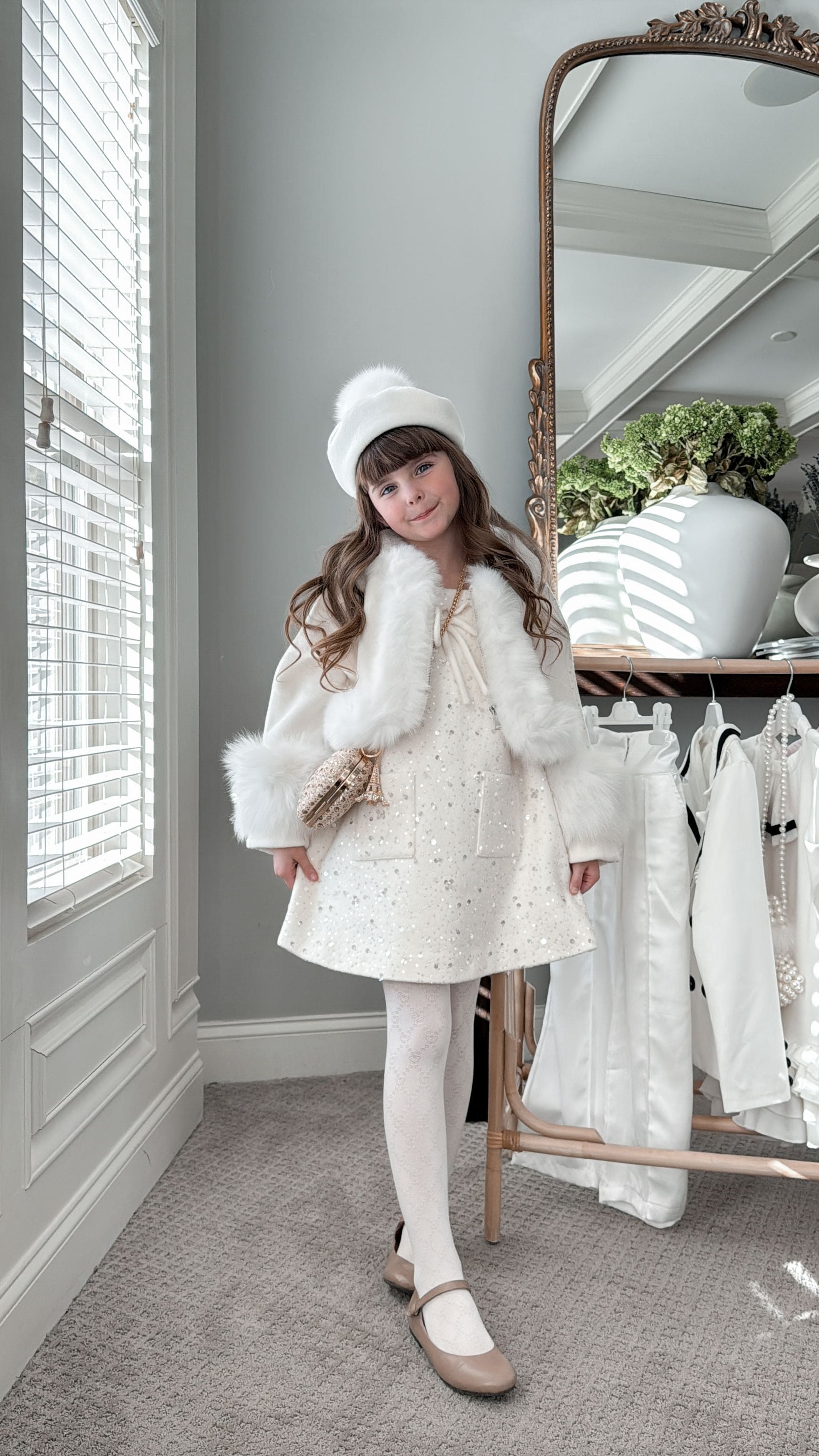 Marshmallow Wool Dress - Petite Maison Kids