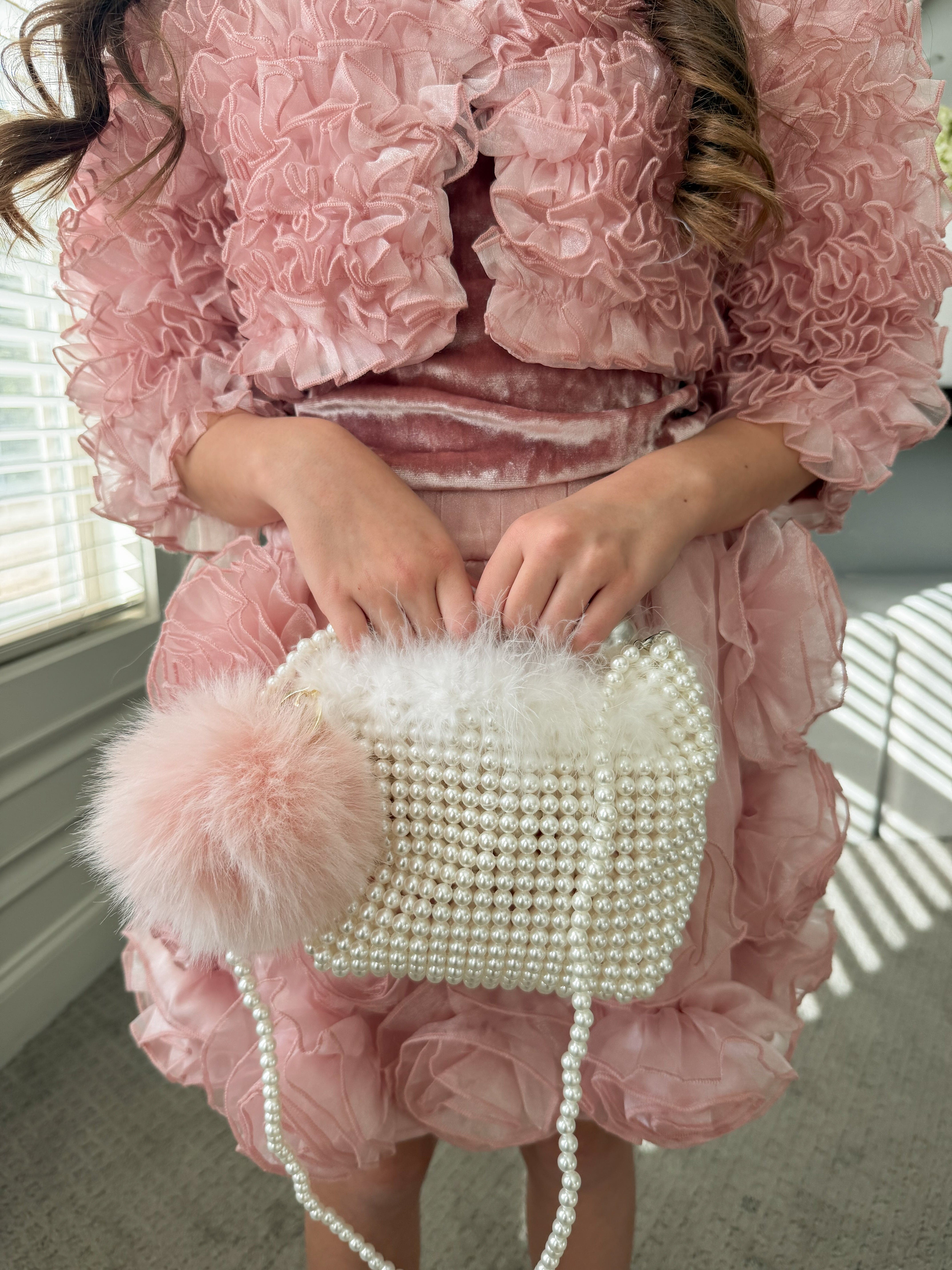 Pearl Handle Pouch Bag - Petite Maison Kids