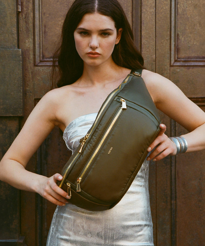 Sling Large Nylon In Olive