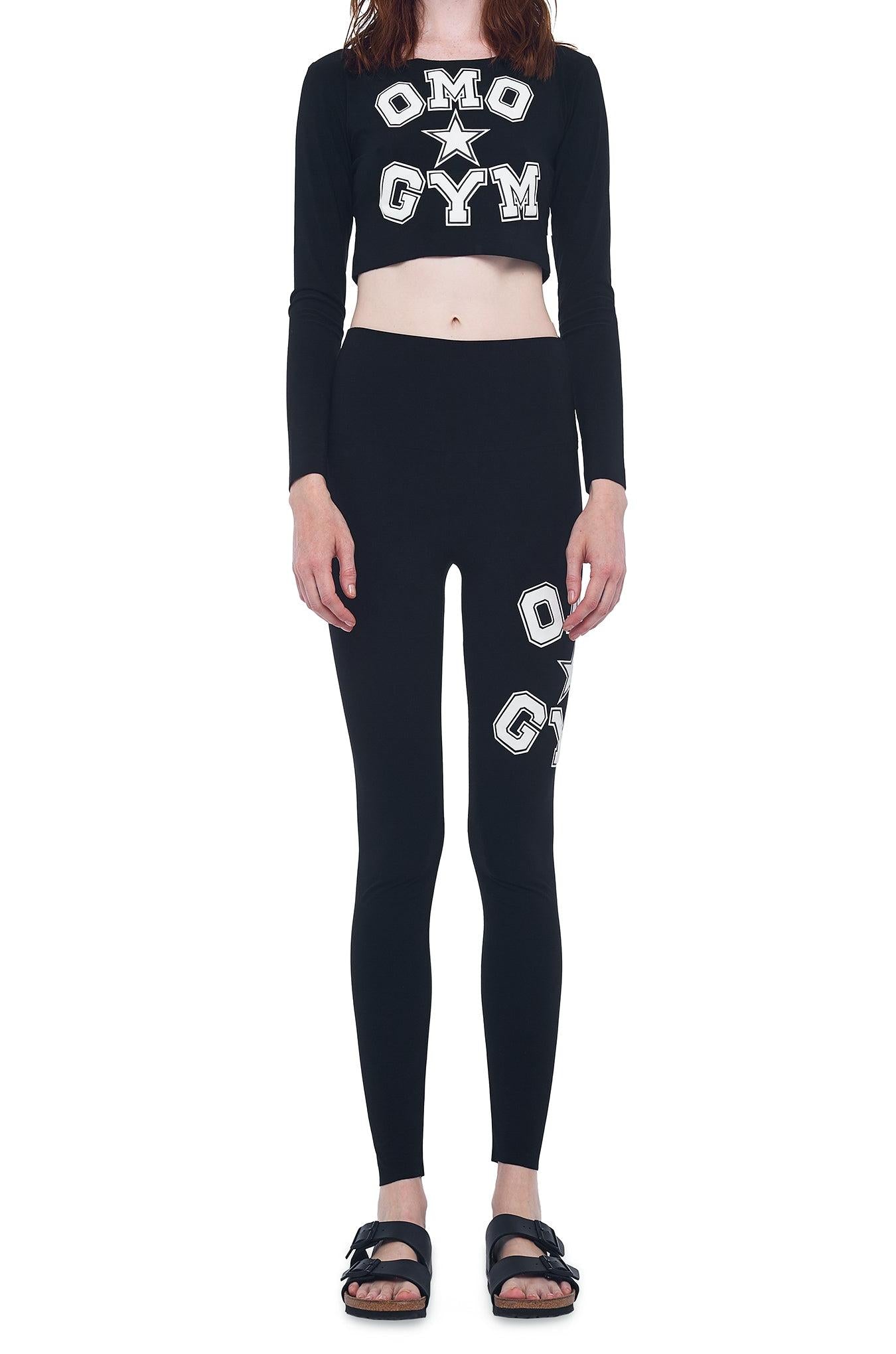OMO LONG SLEEVE CROP TOP