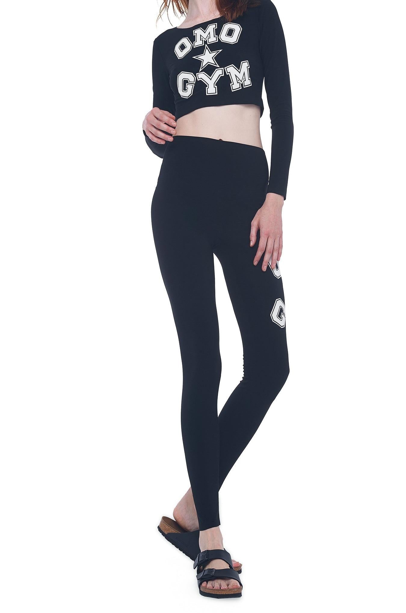 OMO LONG SLEEVE CROP TOP