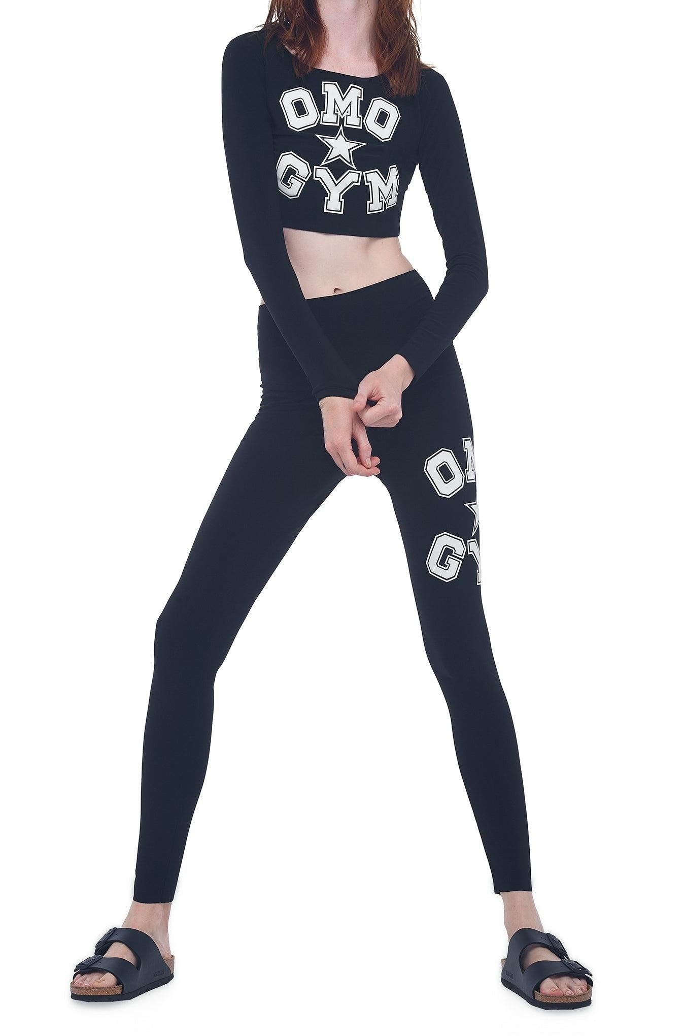 OMO LONG SLEEVE CROP TOP